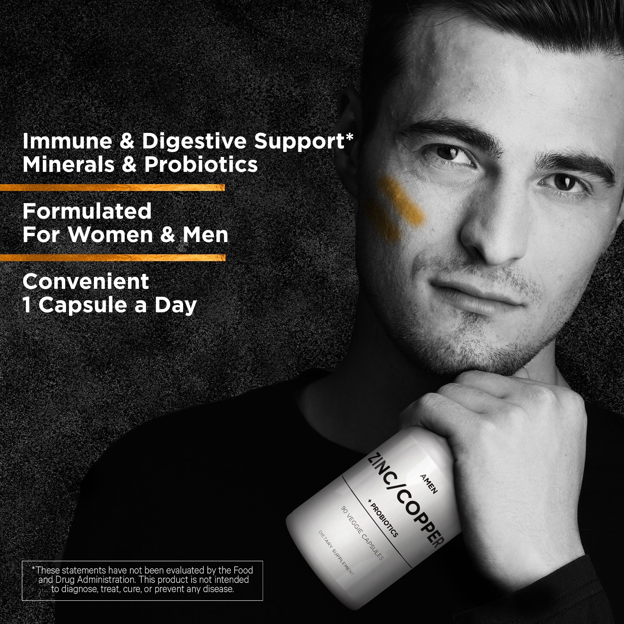 Amen Zinc Copper with Probiotics - Image 6
