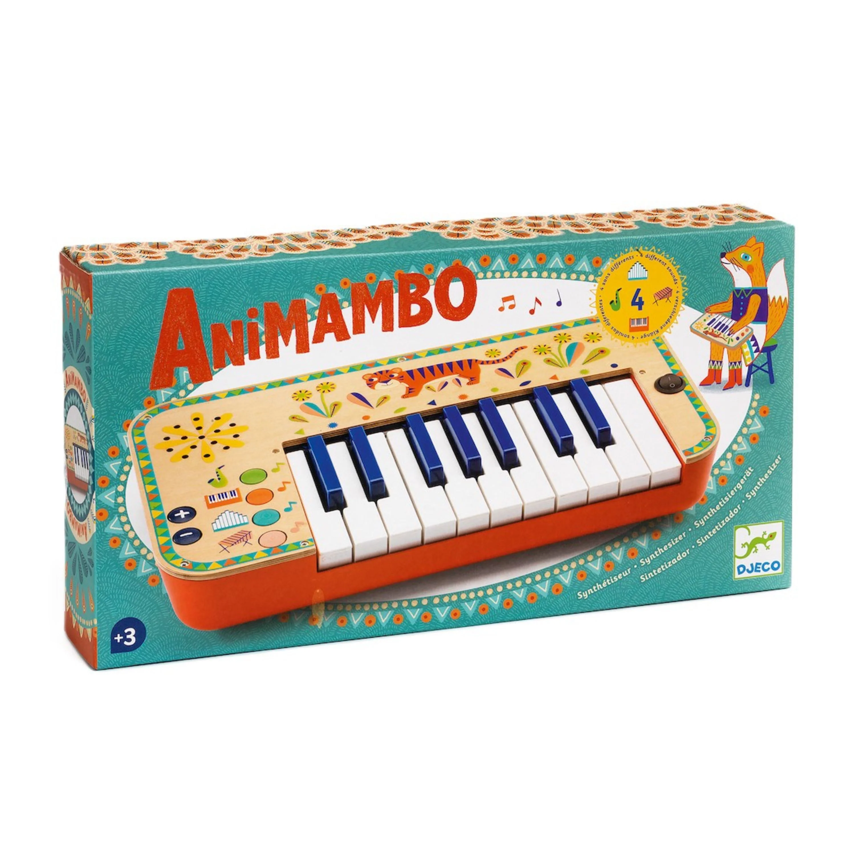 Animambo Synthesizer Musical Instrument made from FSC® Certified Wood - Image 2