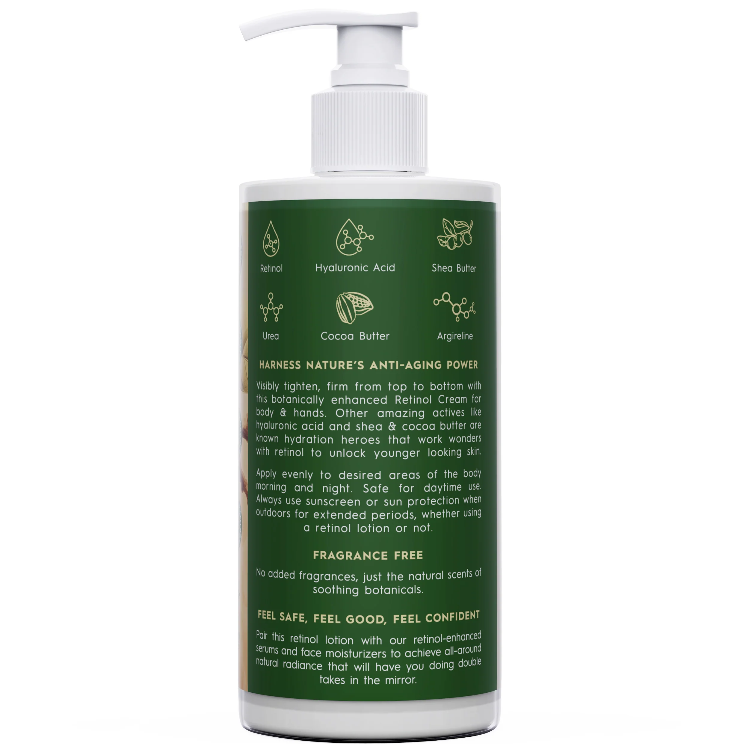 Anti Aging Retinol Body Lotion with Shea & Cocoa Butter - Image 2