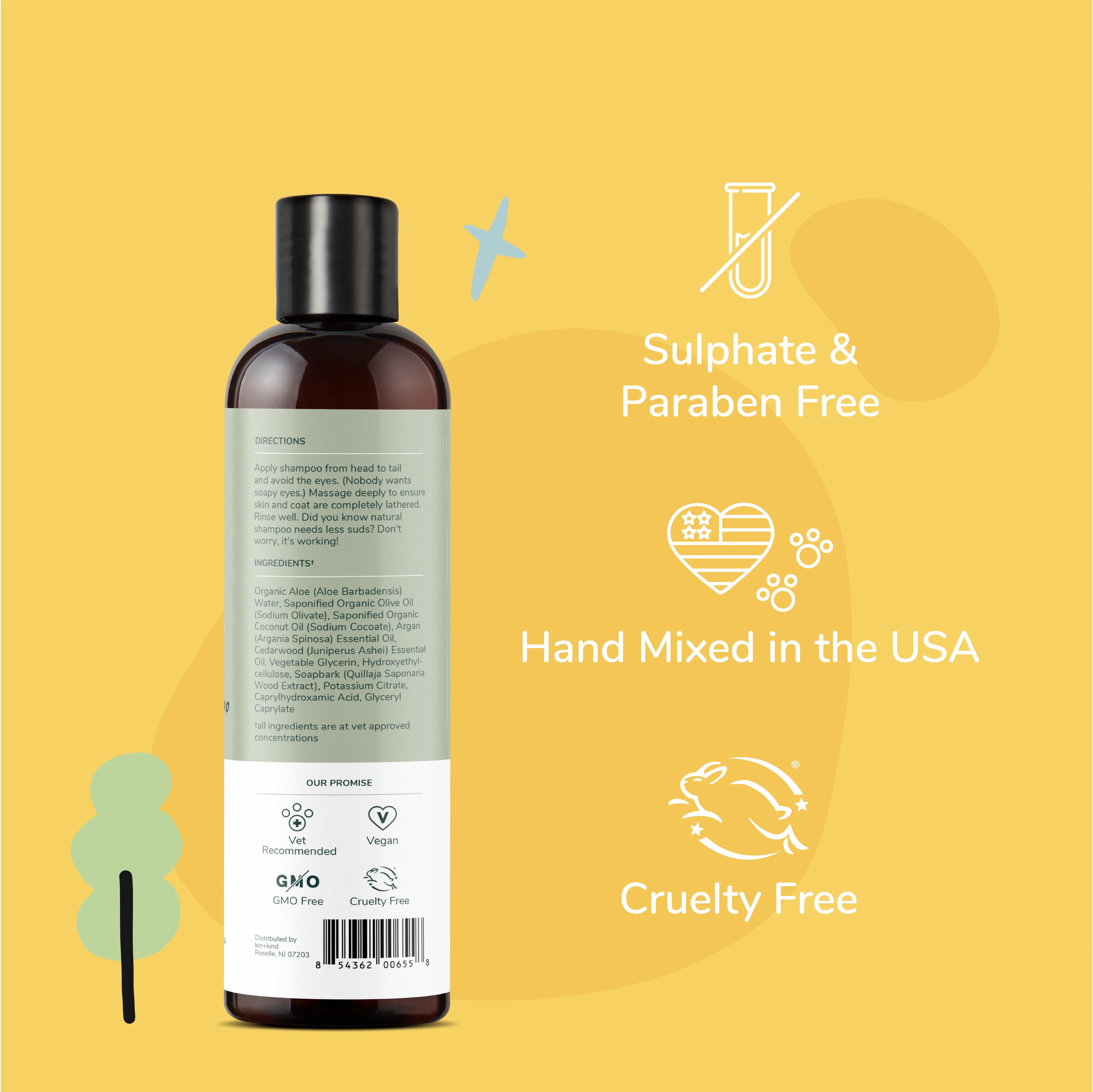 Dry Skin & Coat Dog Shampoo - Image 4