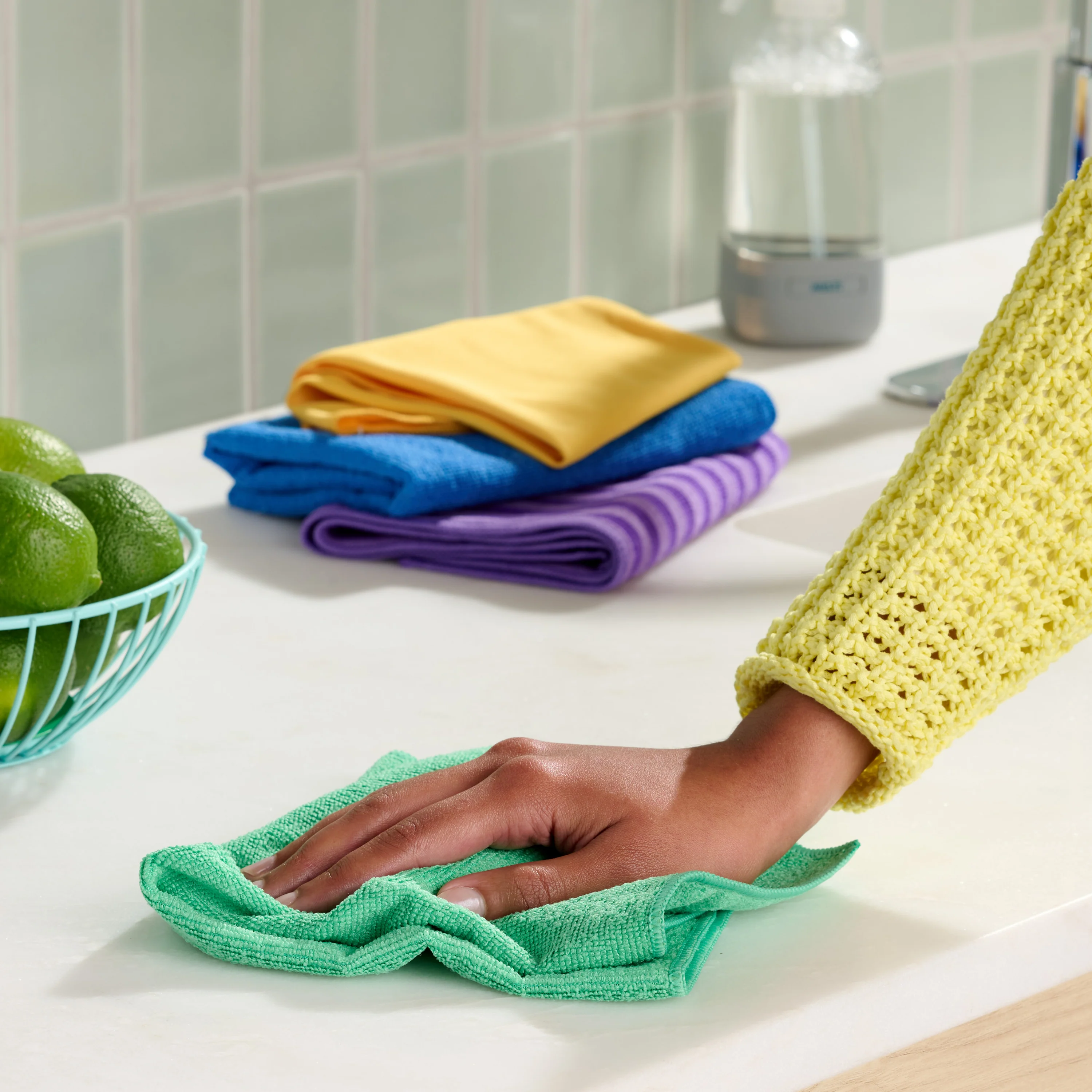 Assorted Cleaning Cloths, 4 pack - Image 8