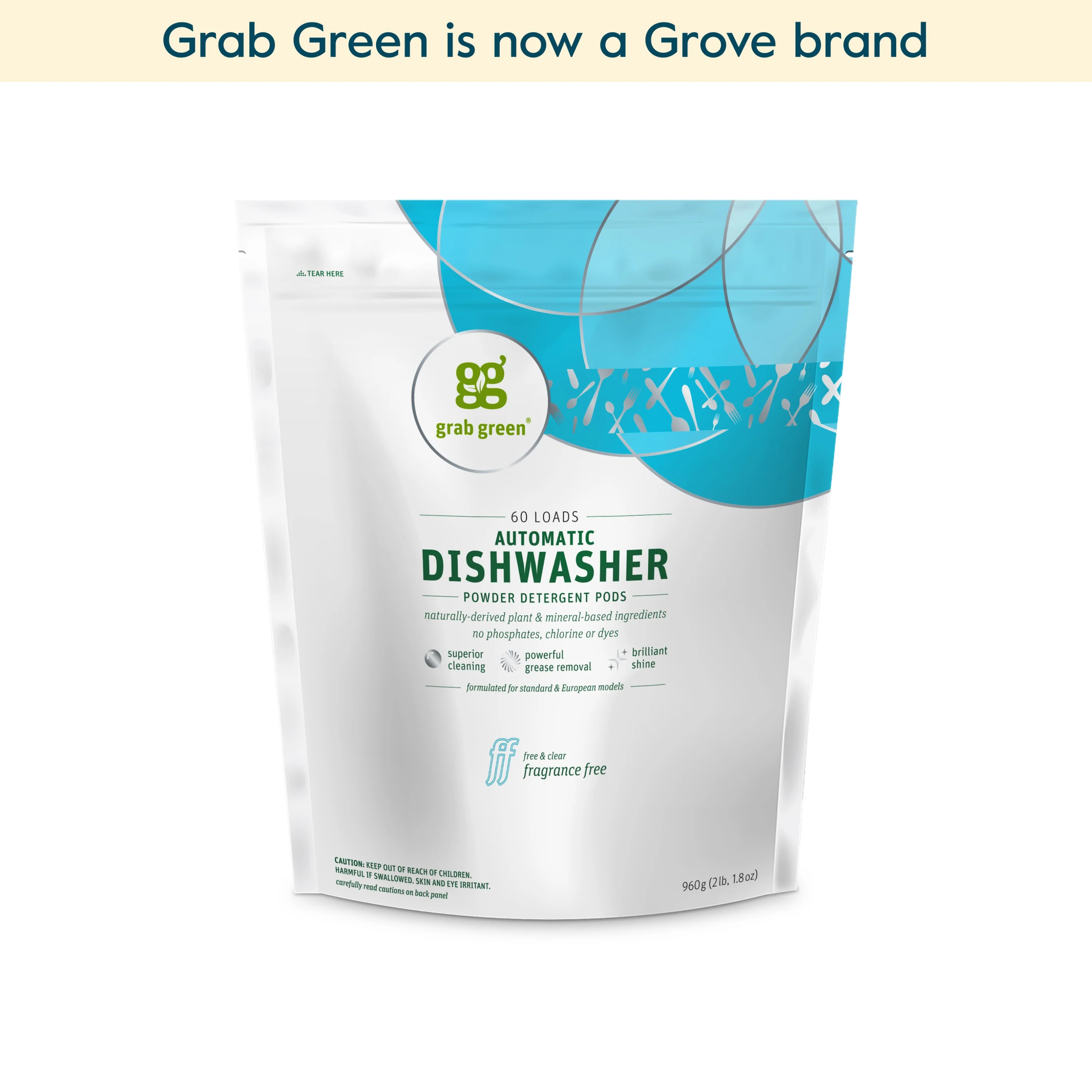 Automatic Dishwasher Detergent Pods - Fragrance Free - Image 2