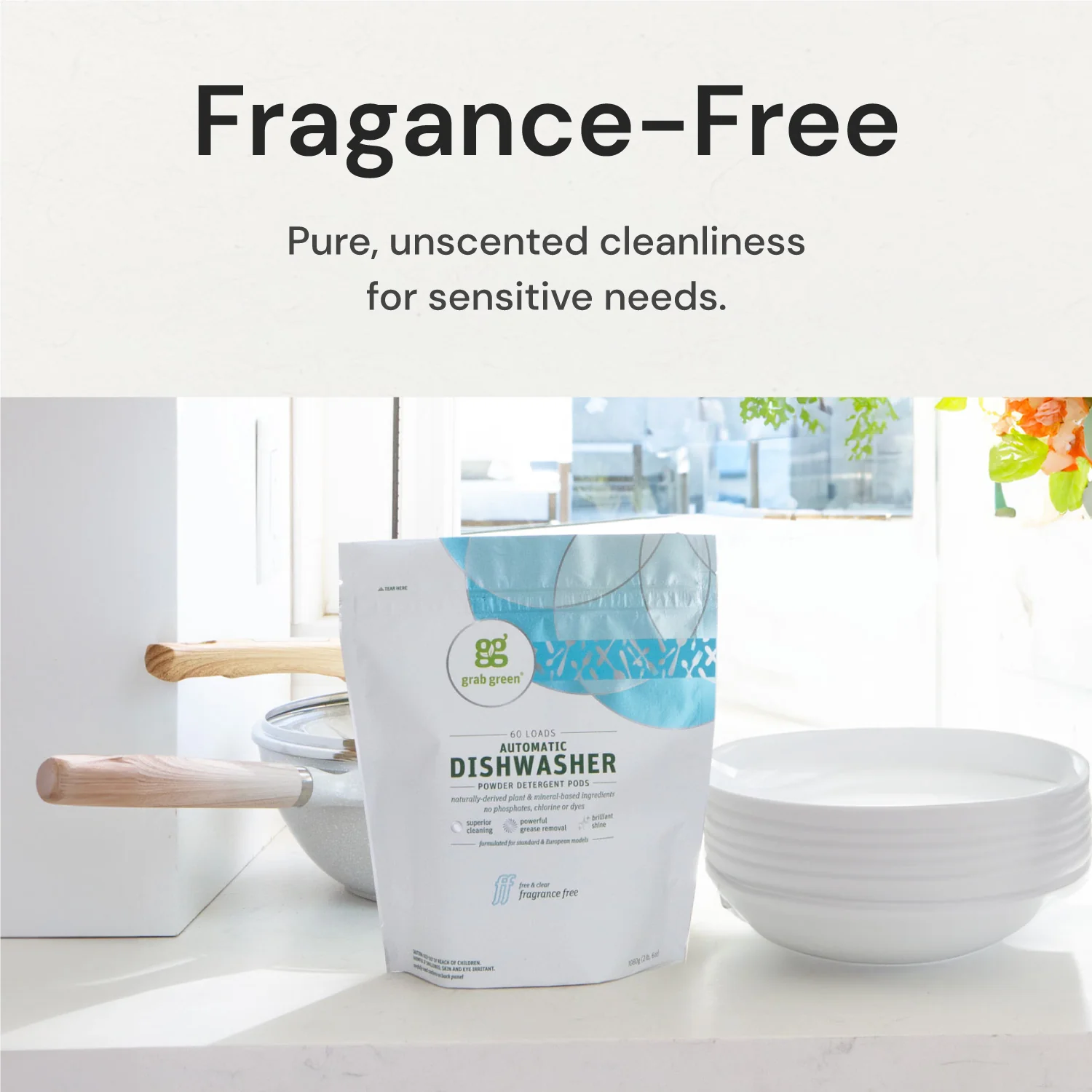 Automatic Dishwasher Detergent Pods - Fragrance Free - Image 4