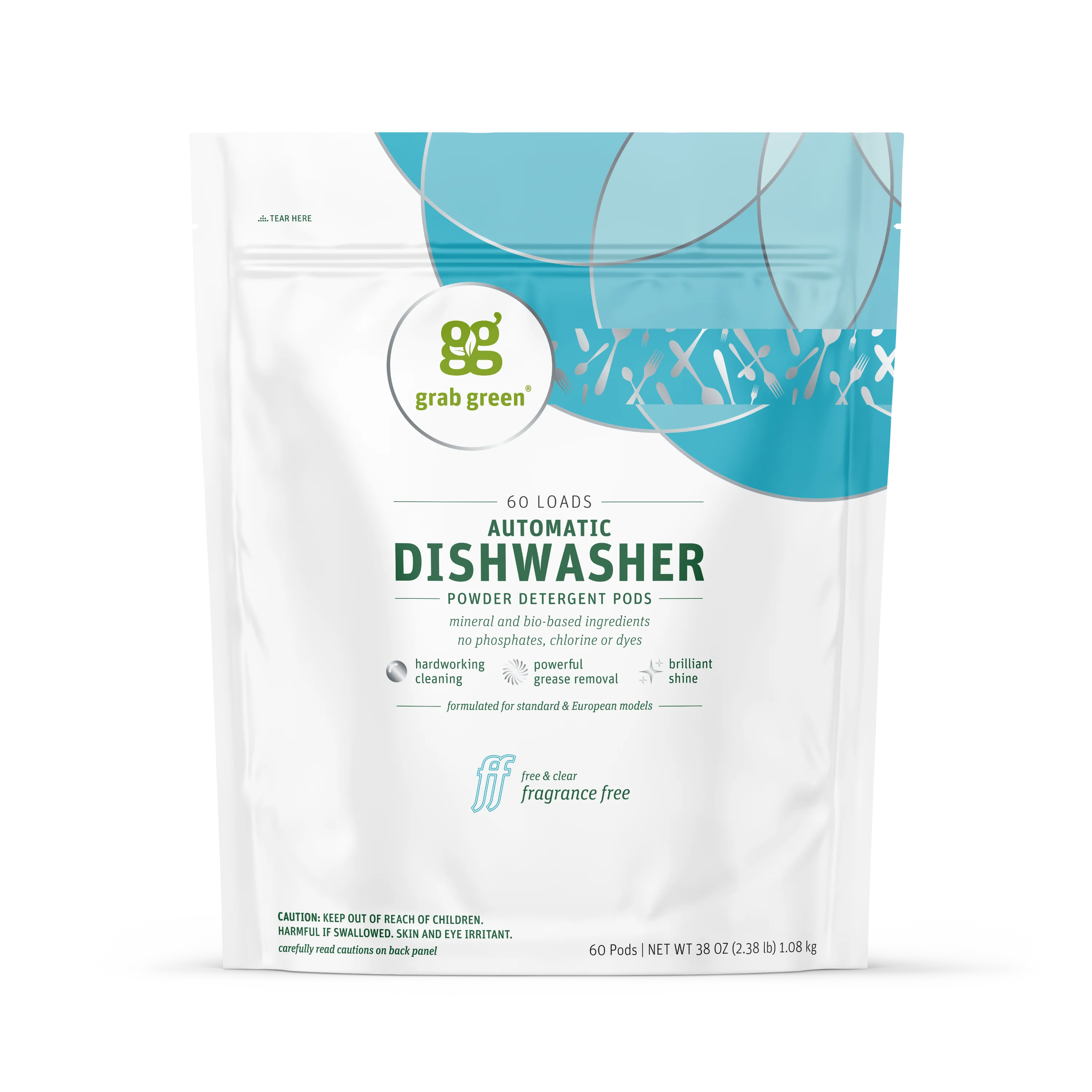 Automatic Dishwasher Detergent Pods - Fragrance Free - Image 9