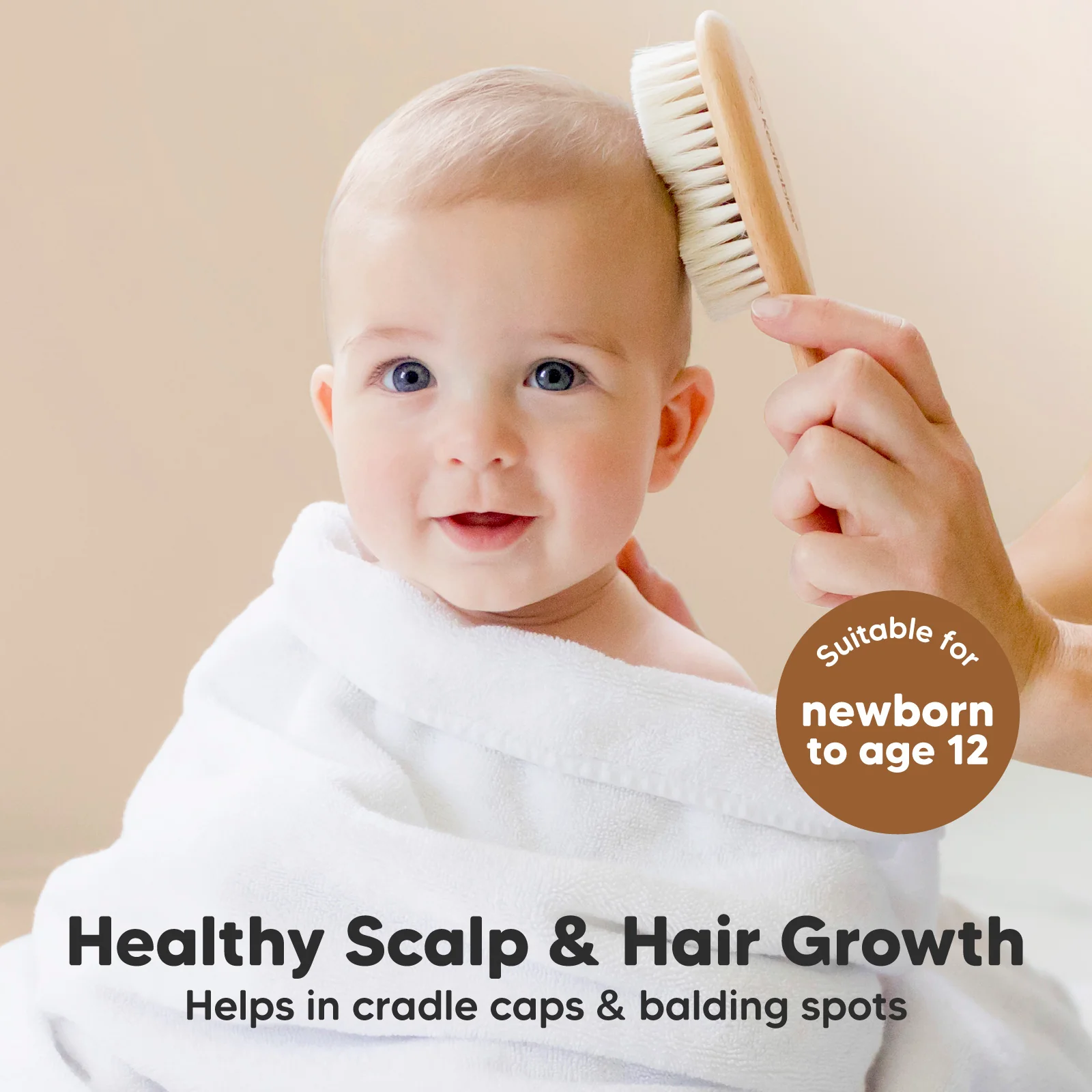 Baby Hair Brush and Comb Set - Image 3