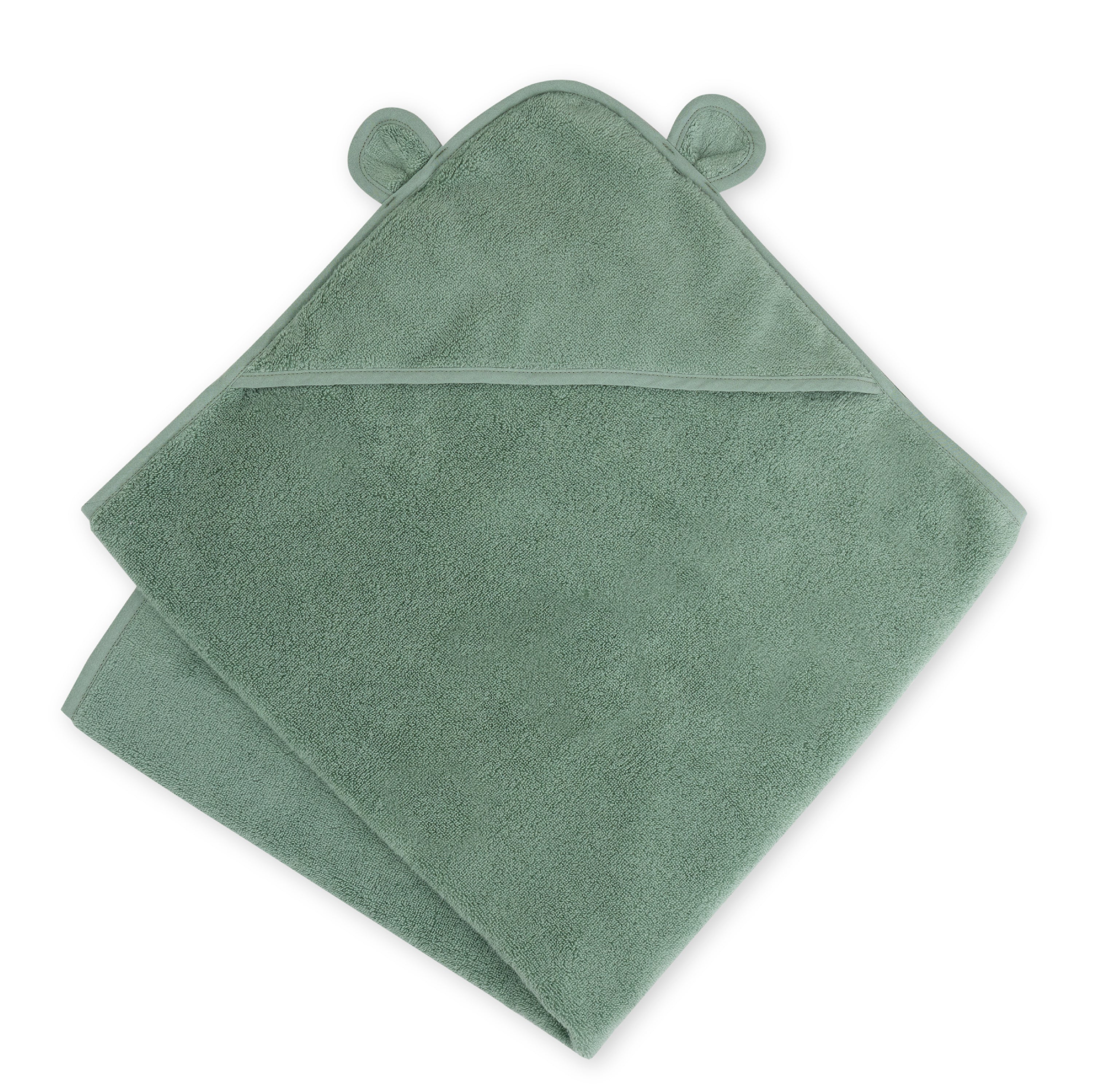GOTS Certified, 100% Organic Cotton Hooded Baby Towel, Ultra Soft and Absorbent - Image 5