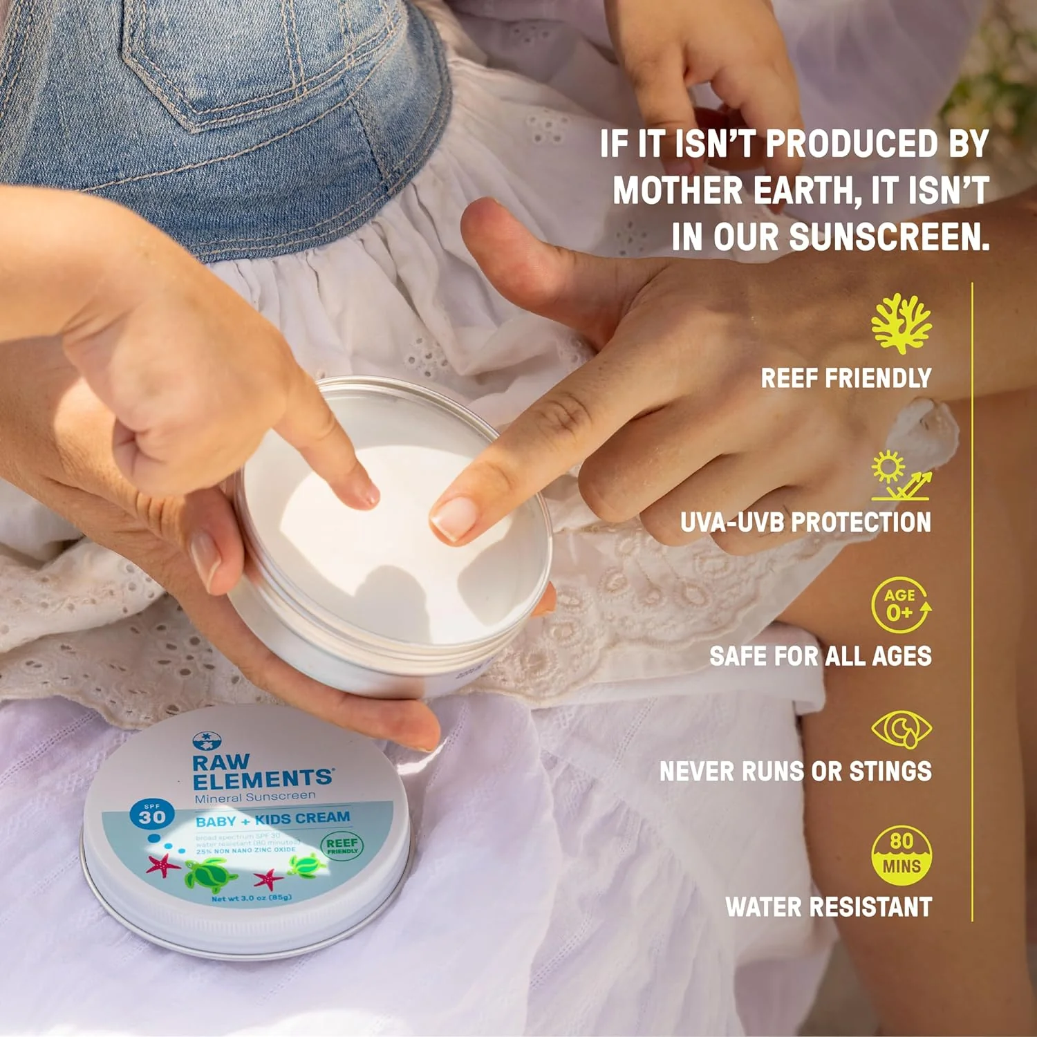 Baby + Kids Lotion Tin SPF 30 - Image 3