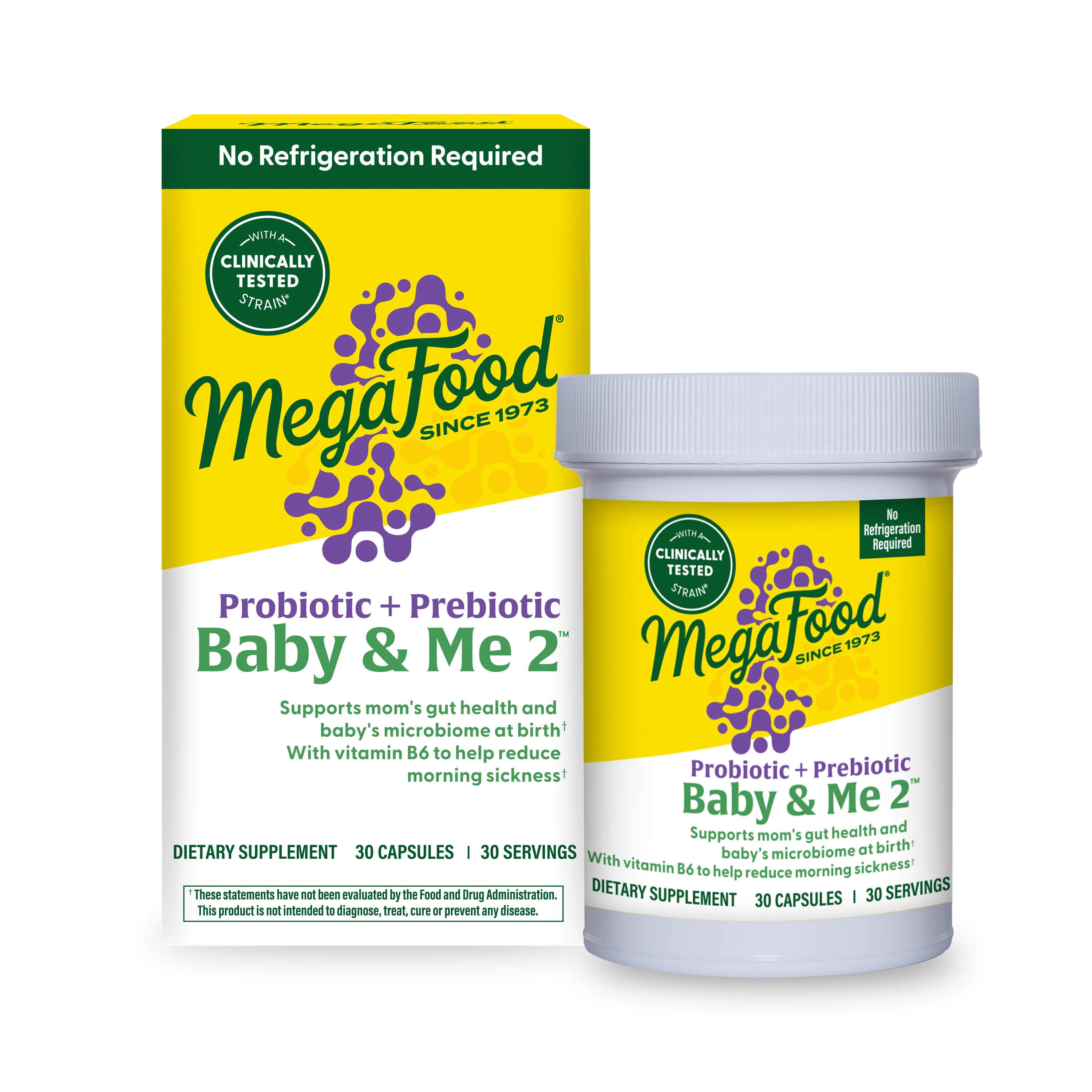 Baby & Me 2 - Prenatal Probiotic Plus Prebiotic