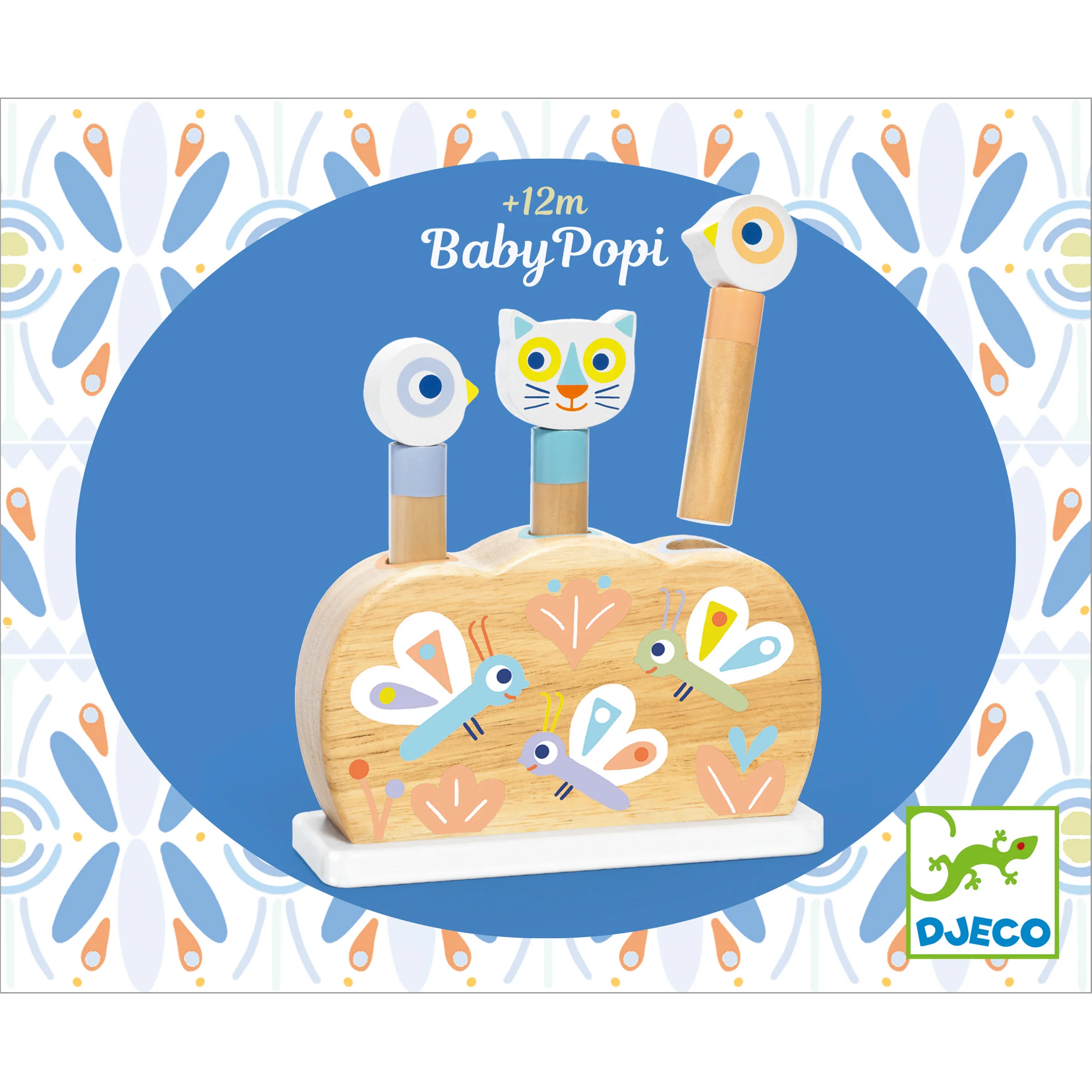 Baby Popi Pop-Up Puzzle Toy made from FSC® Certified Wood - Image 2