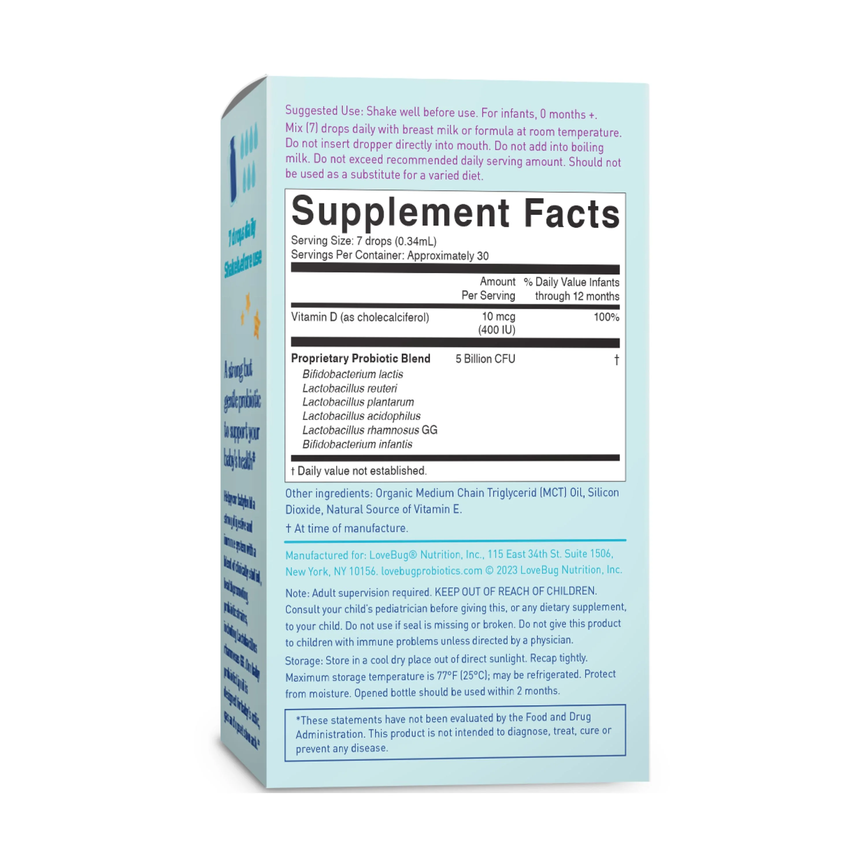 Baby Probiotic Drops - Organic - Image 7