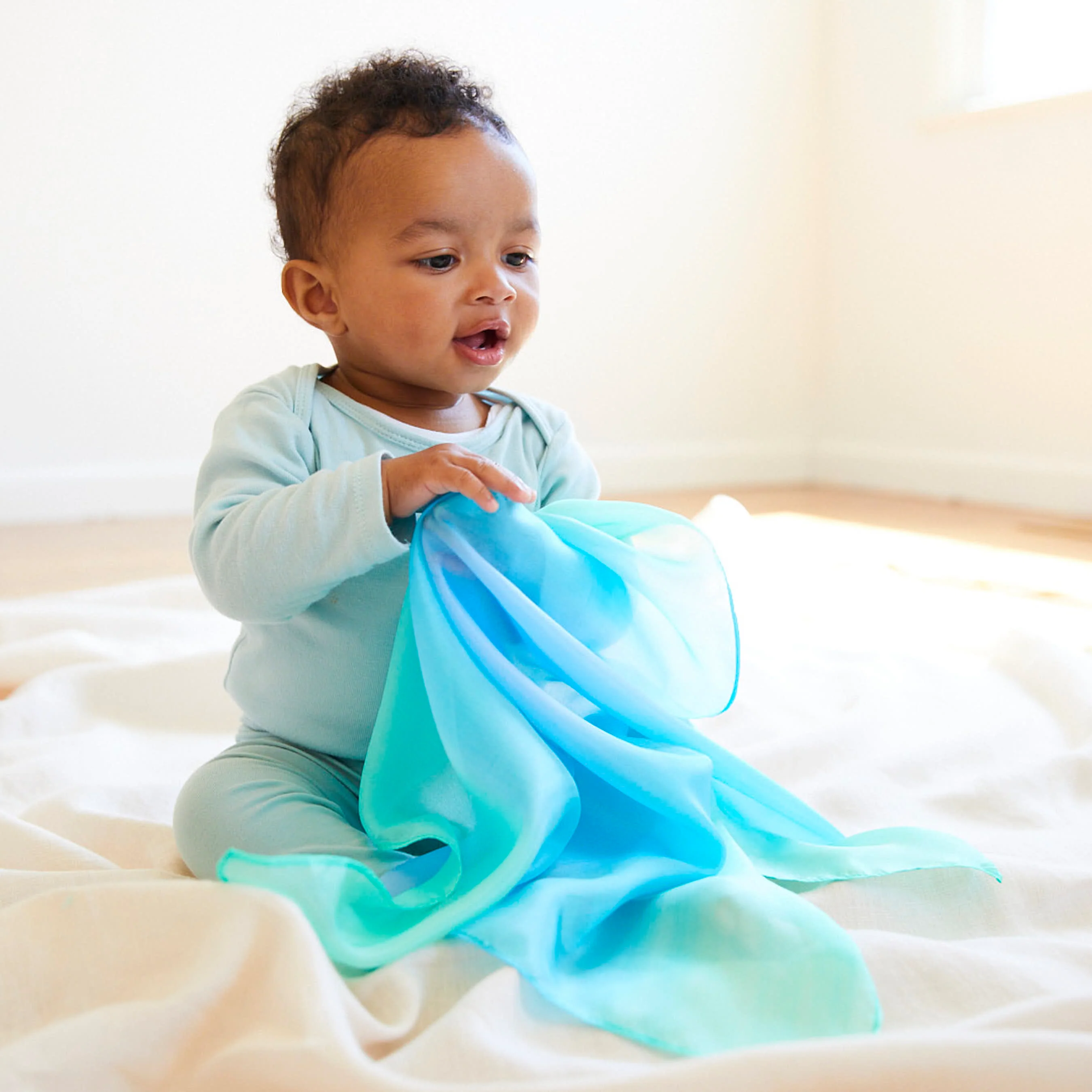 Baby Teether, Silk and FSC-Certified Wood - Image 4