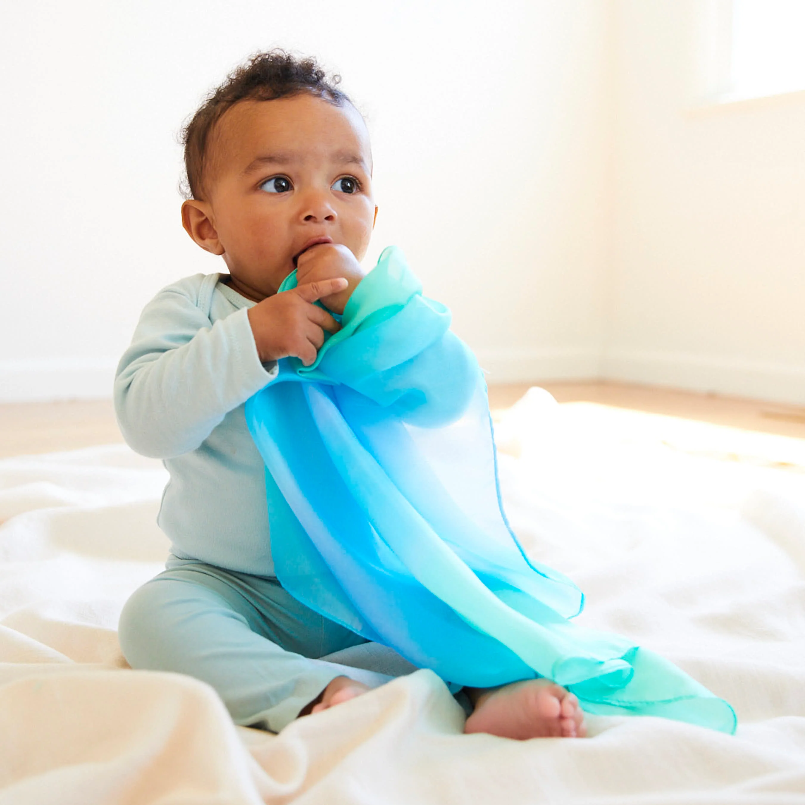 Baby Teether, Silk and FSC-Certified Wood - Image 5