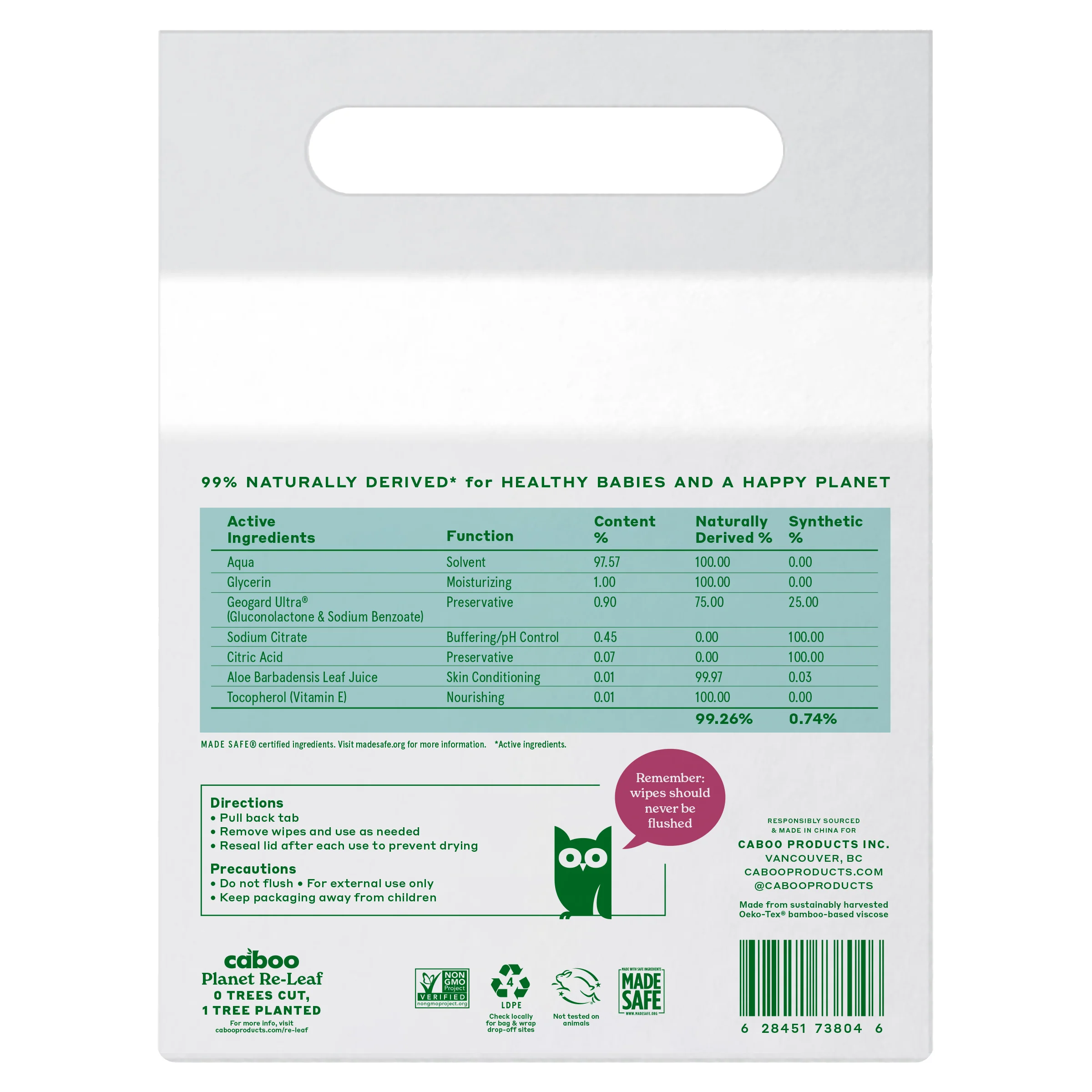Bamboo Baby Wipes - Image 4