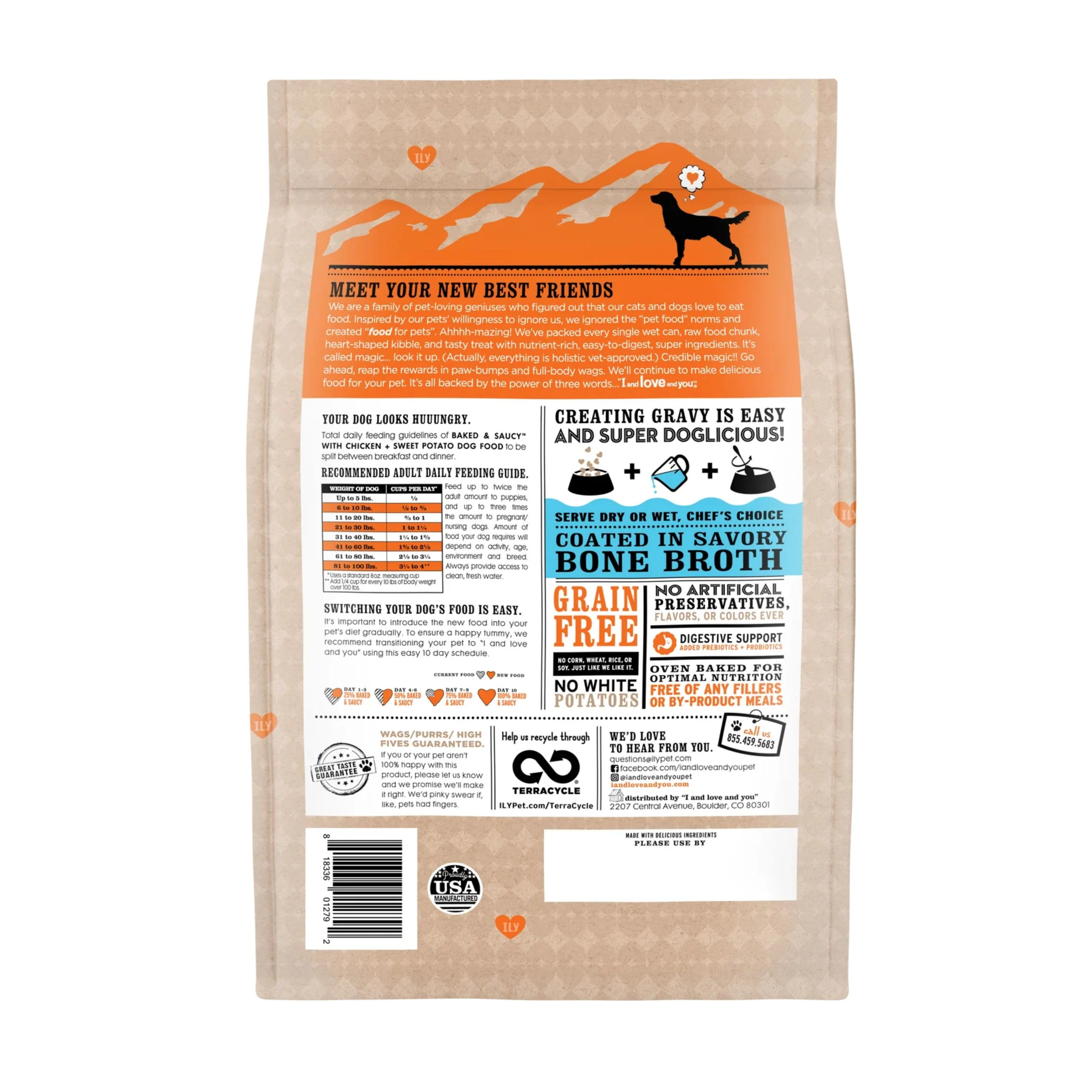 Baked & Saucy w/ Chicken + Sweet Potato Baked Kibble - Image 5