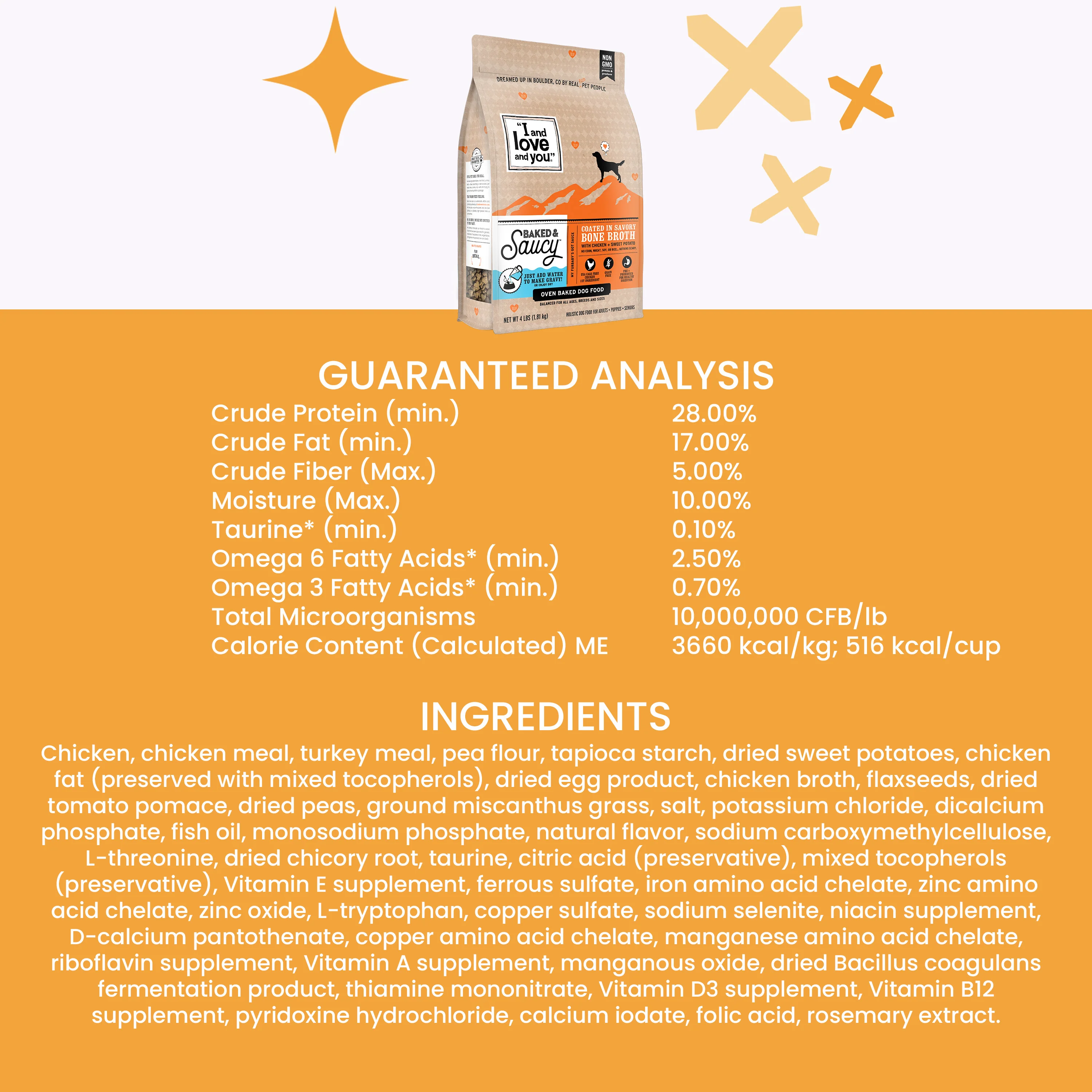 Baked & Saucy w/ Chicken + Sweet Potato Baked Kibble - Image 7