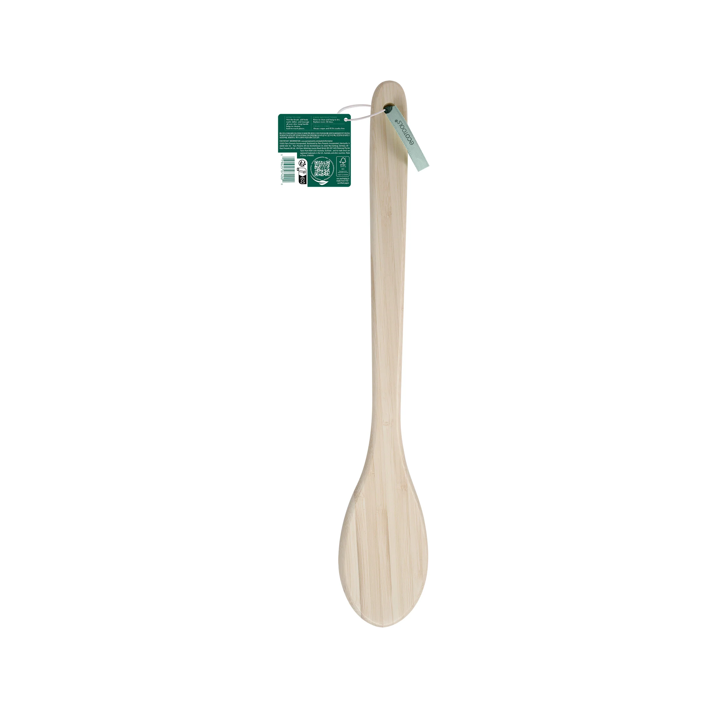 Bamboo Bristle Bath Brush - Image 3