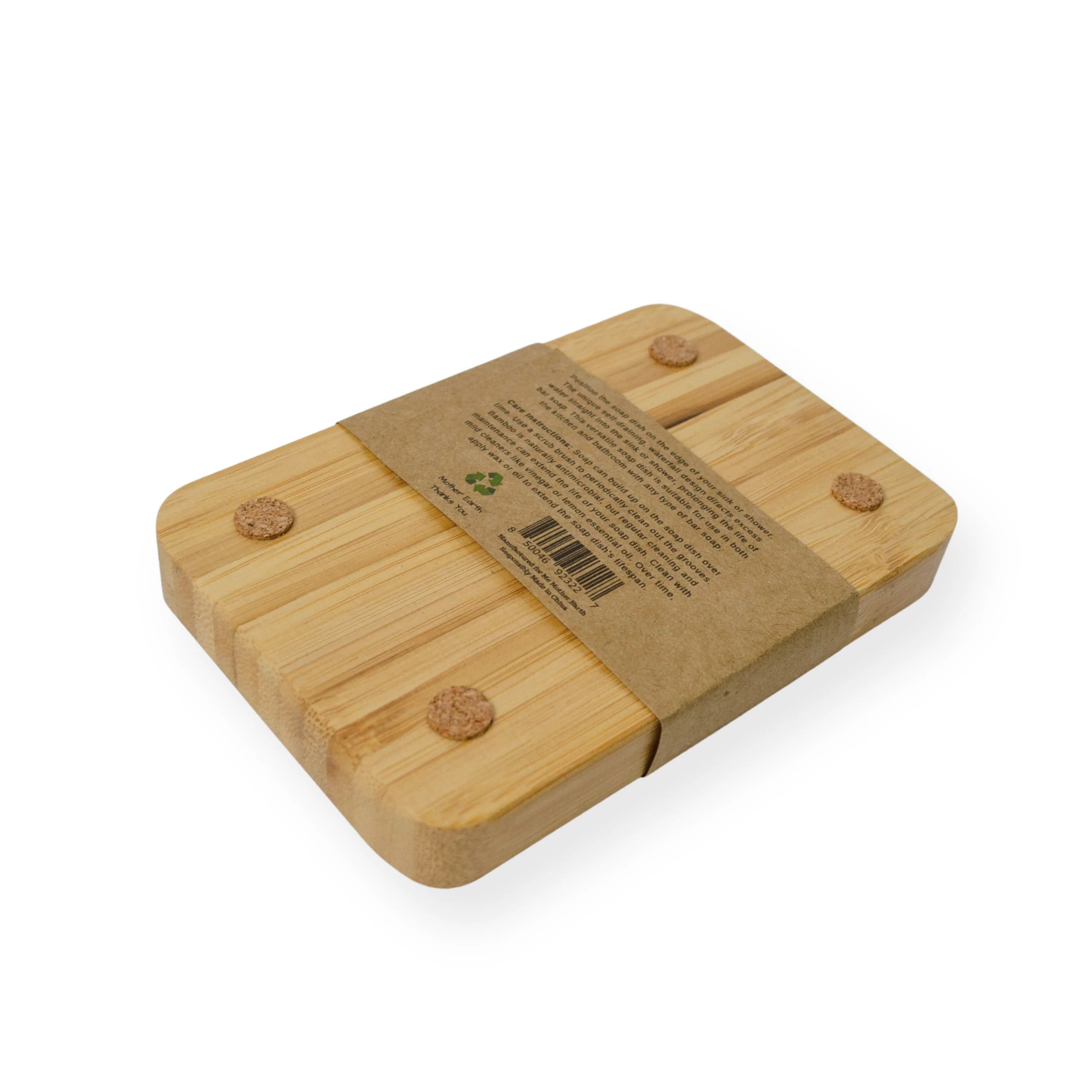 Bamboo Draining Soap Dish - Image 5