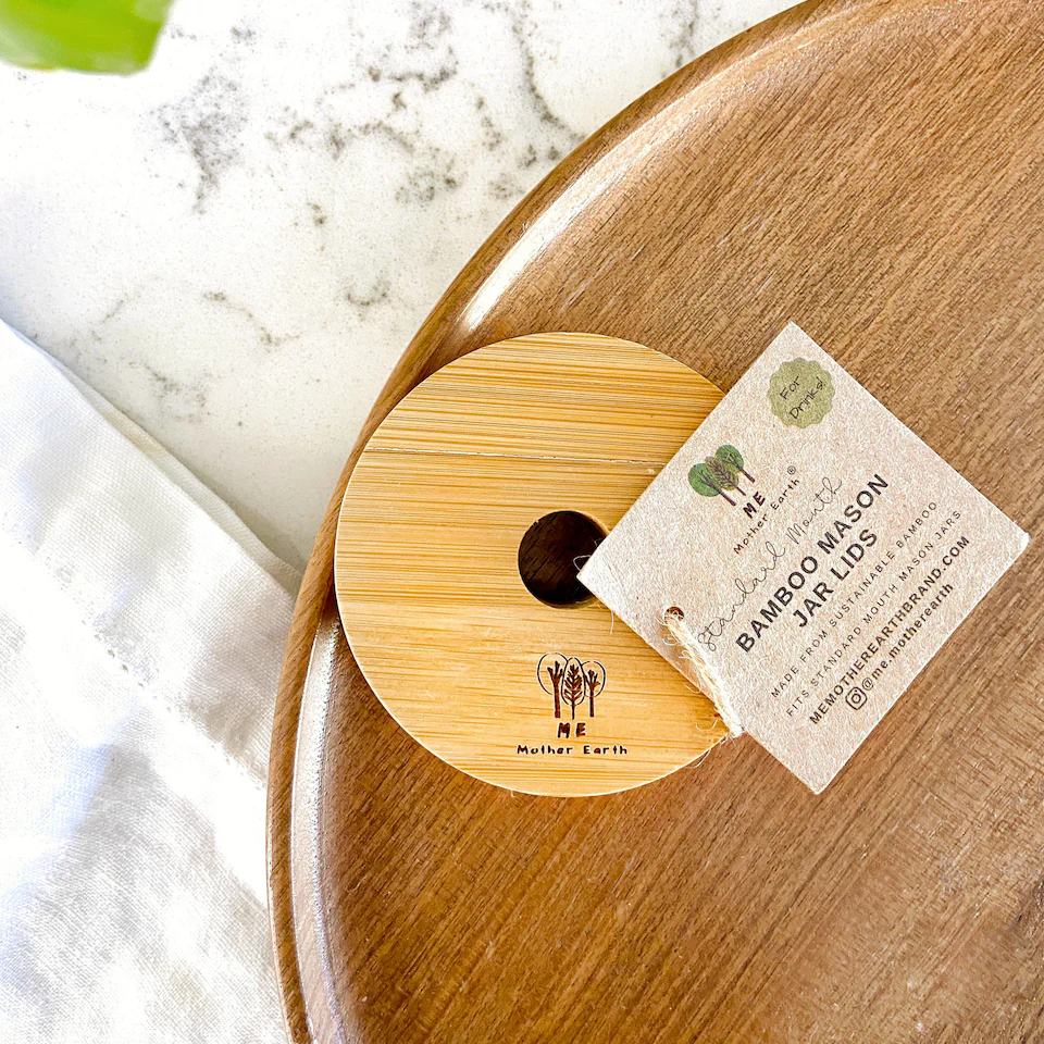 Bamboo Mason Jar Lids - Image 10
