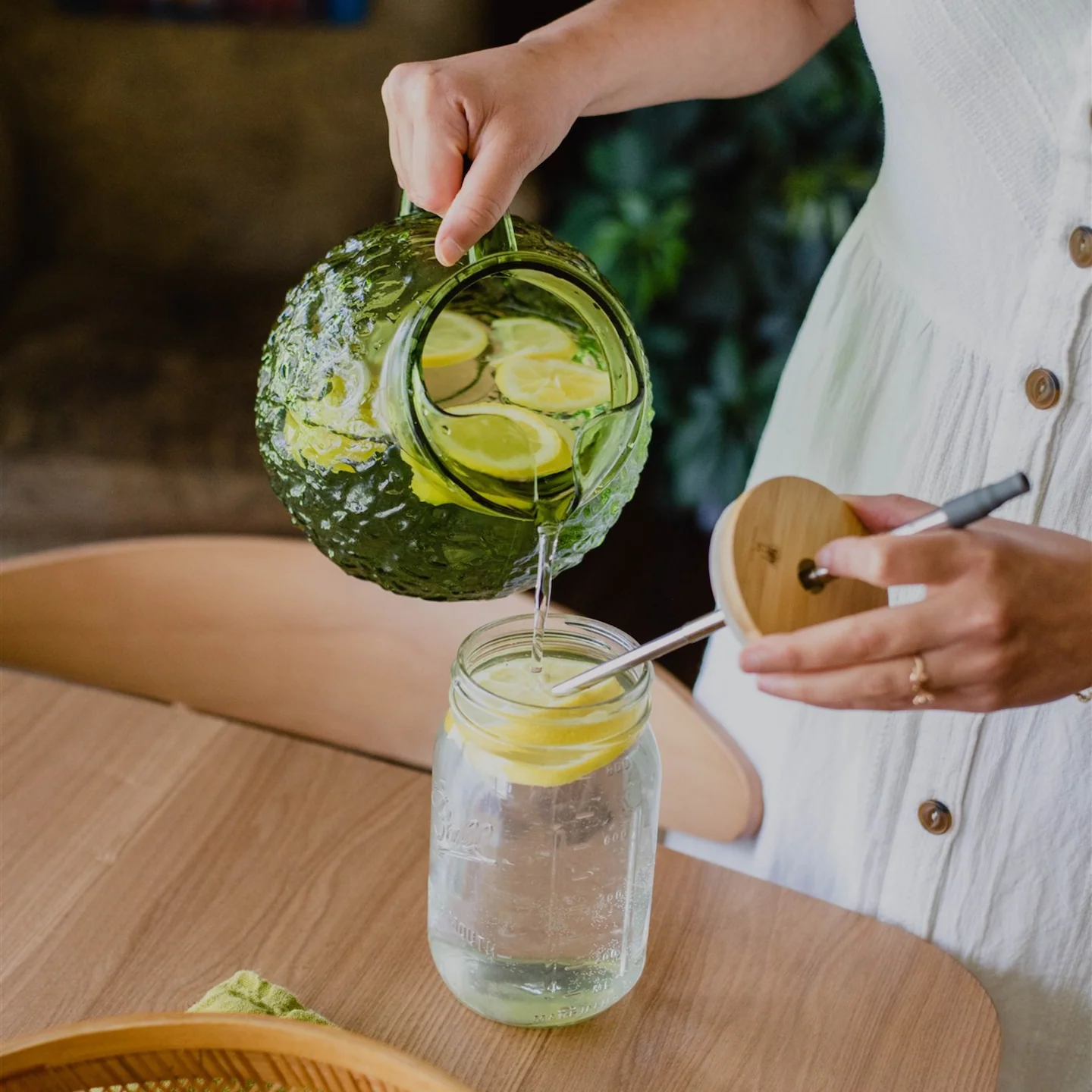 Bamboo Mason Jar Lids - Image 4