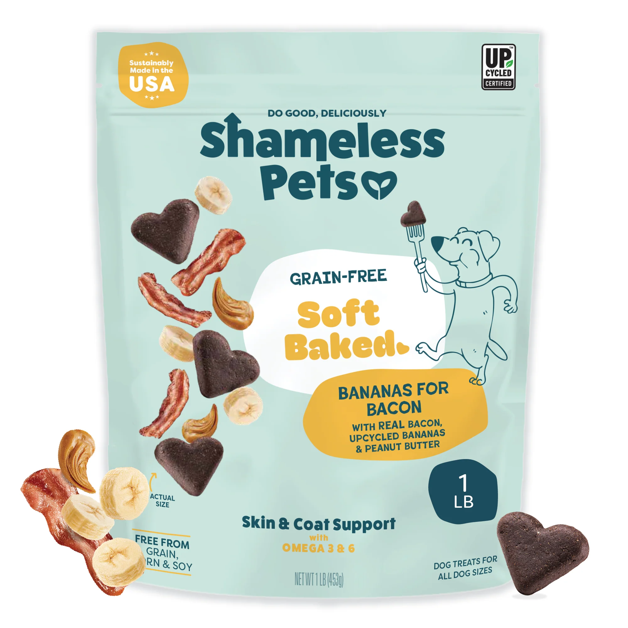 Bananas for Bacon Soft-Baked Dog Treats - Image 10