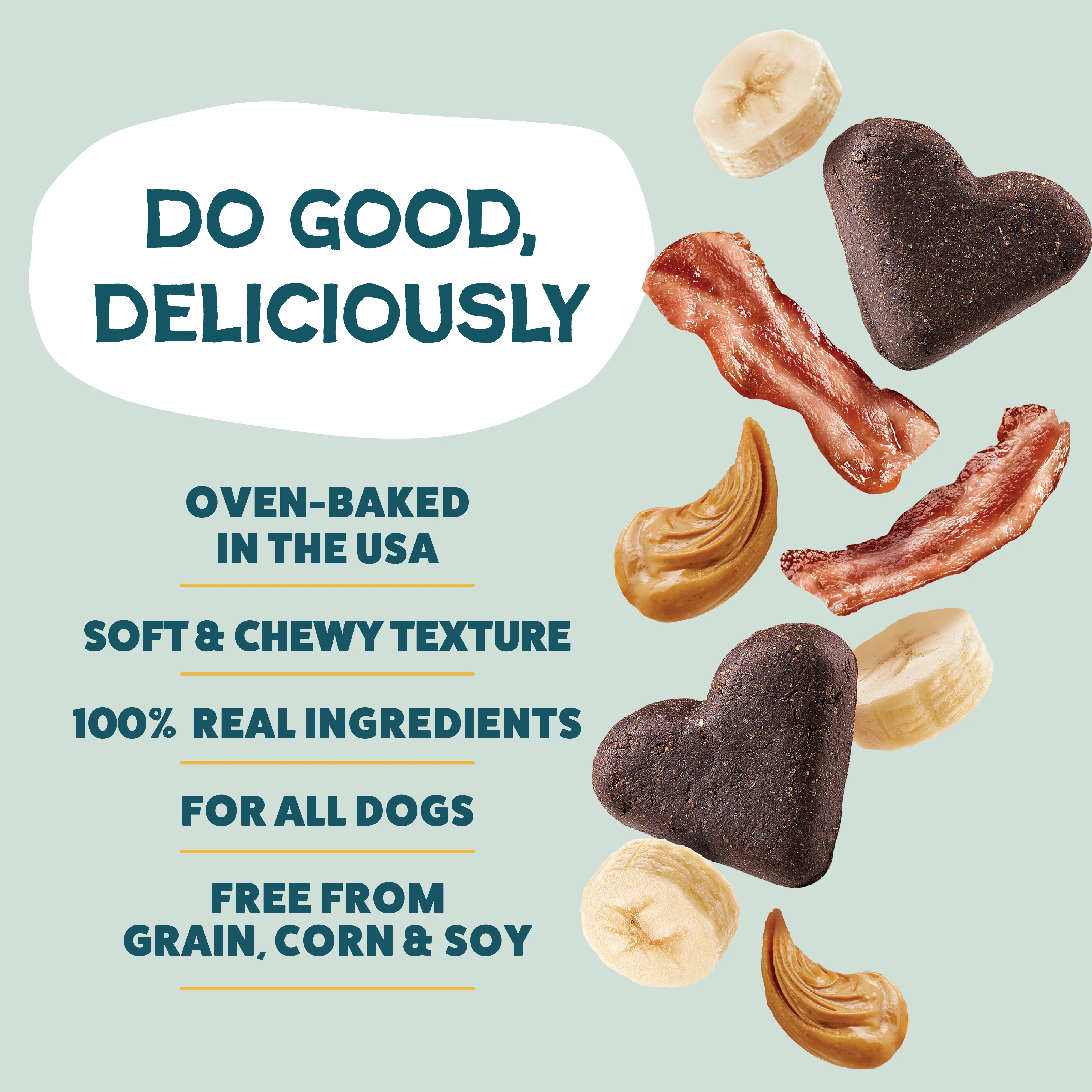 Bananas for Bacon Soft-Baked Dog Treats - Image 4