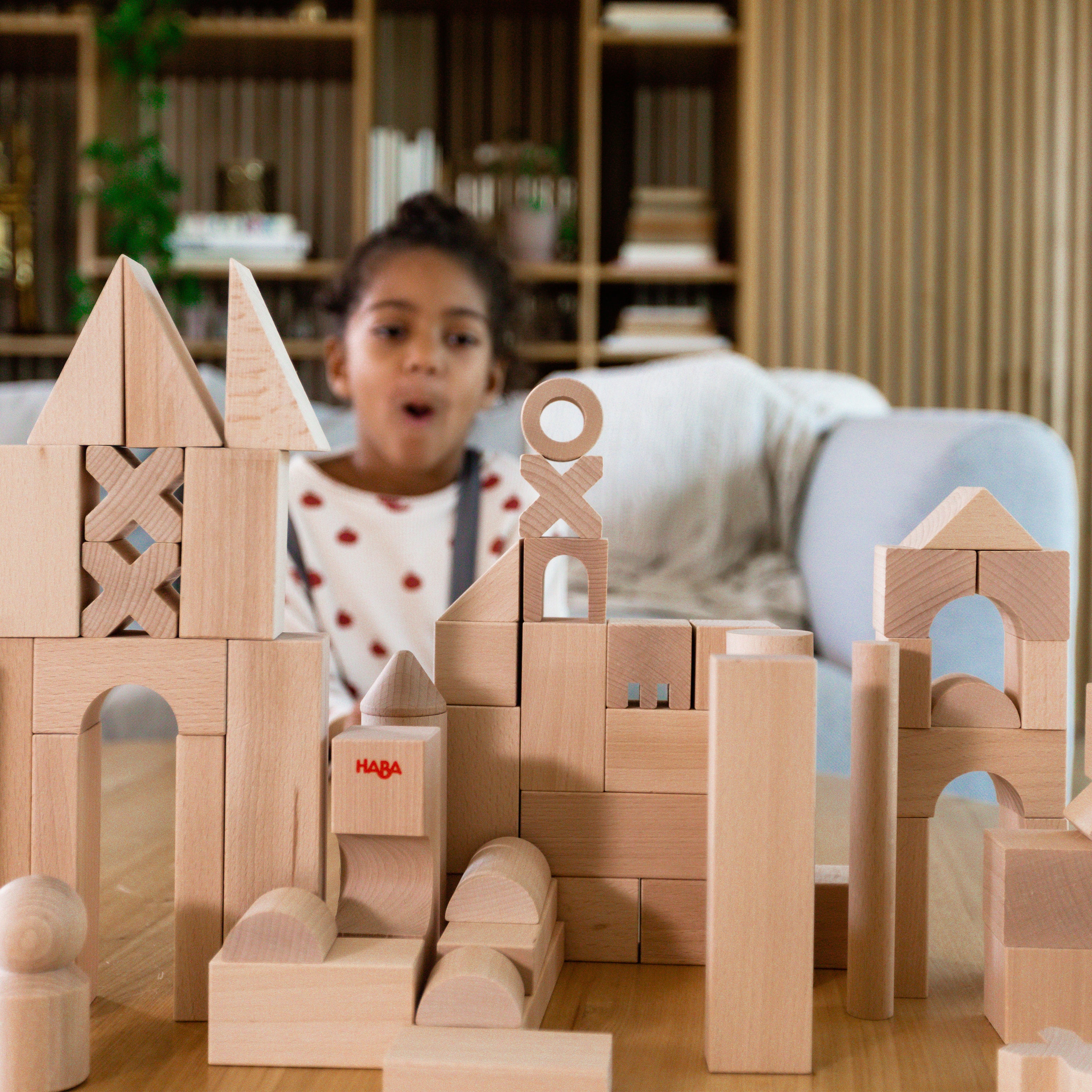 Basic Building Blocks - Extra Large Wooden Starter Set made from sustainably sourced wood - Image 5