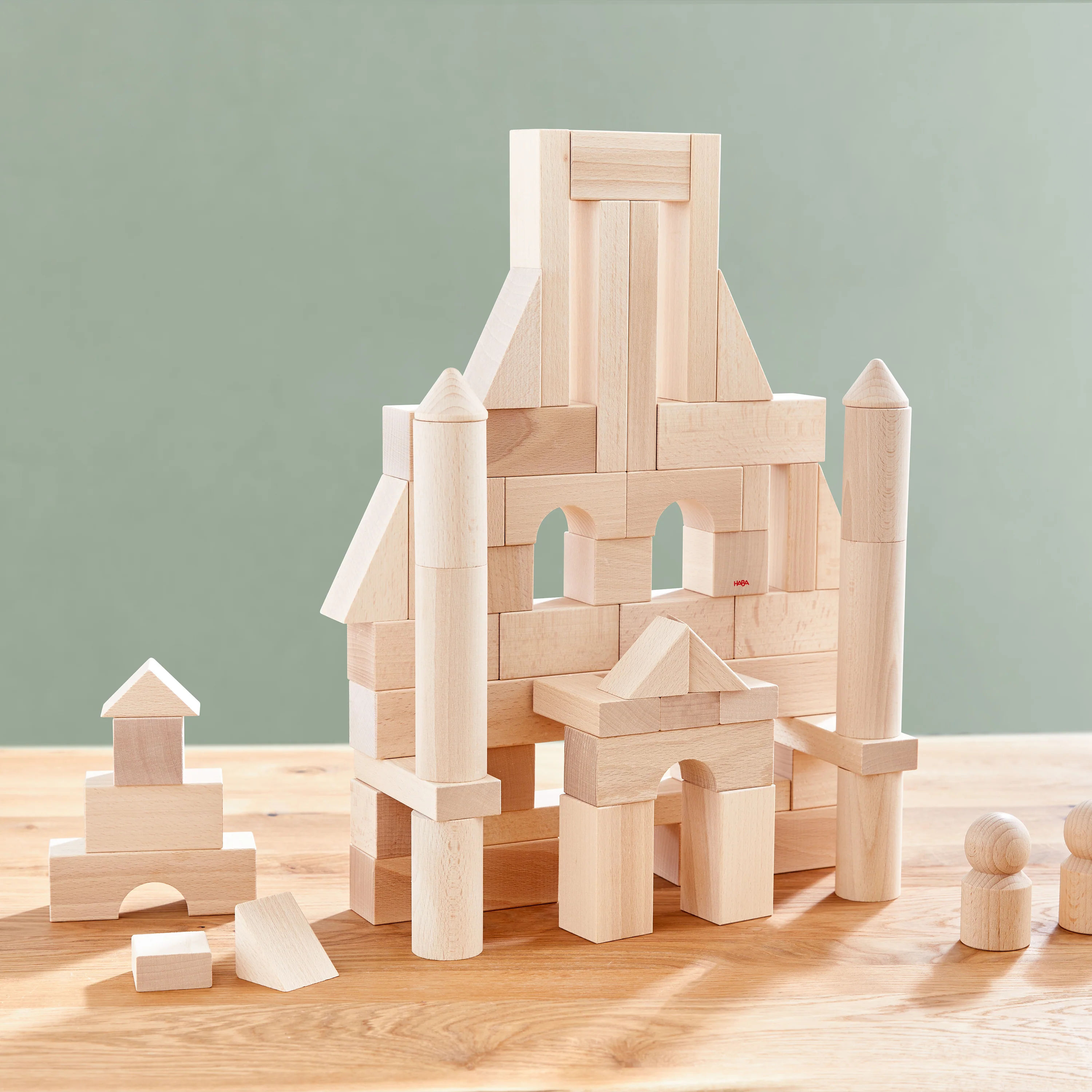 Basic Building Blocks - Large Starter Set made from sustainably sourced wood - Image 4
