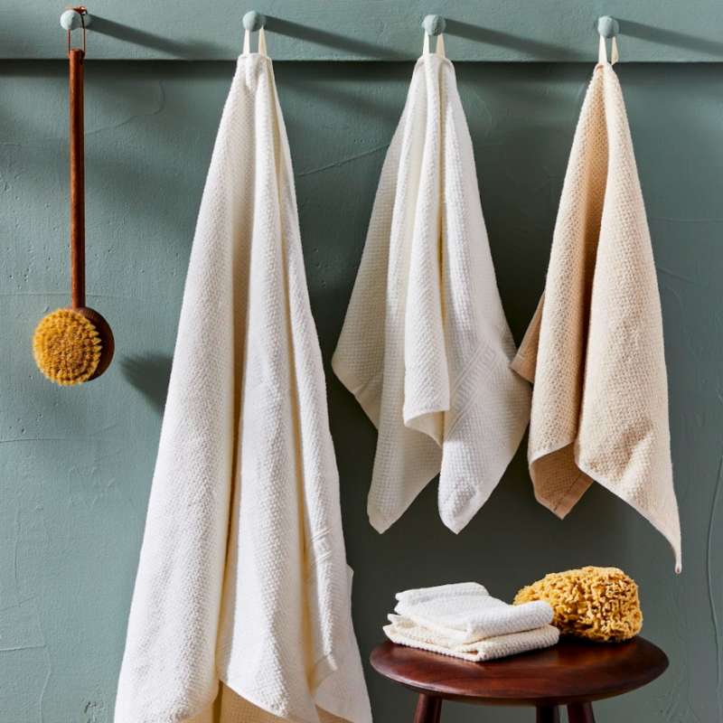 Hemp and Organic Cotton Bath Towel, 28" x 55" - Image 5