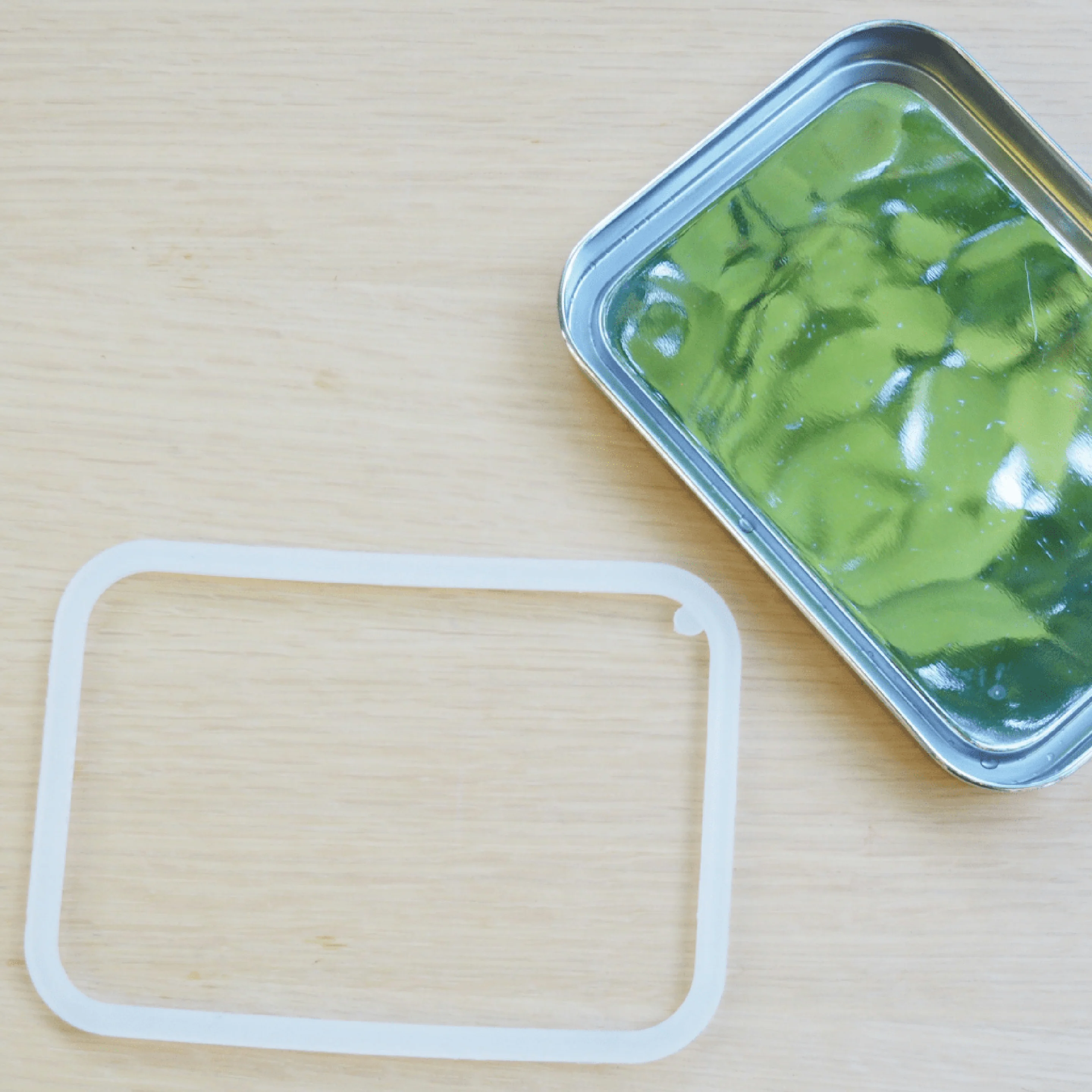 Bento Wet Box™ Stainless Steel Food Container - Large Rectangle - Image 4