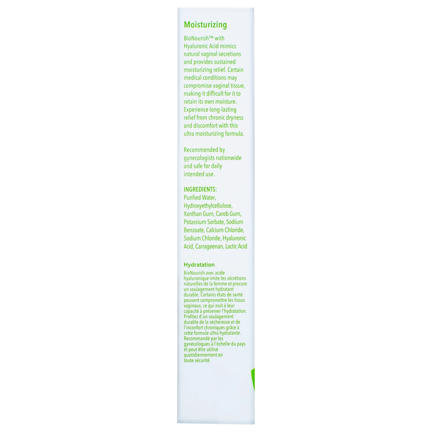 BioNourish Premium Personal Moisturizer with Hyaluronic Acid - Image 3