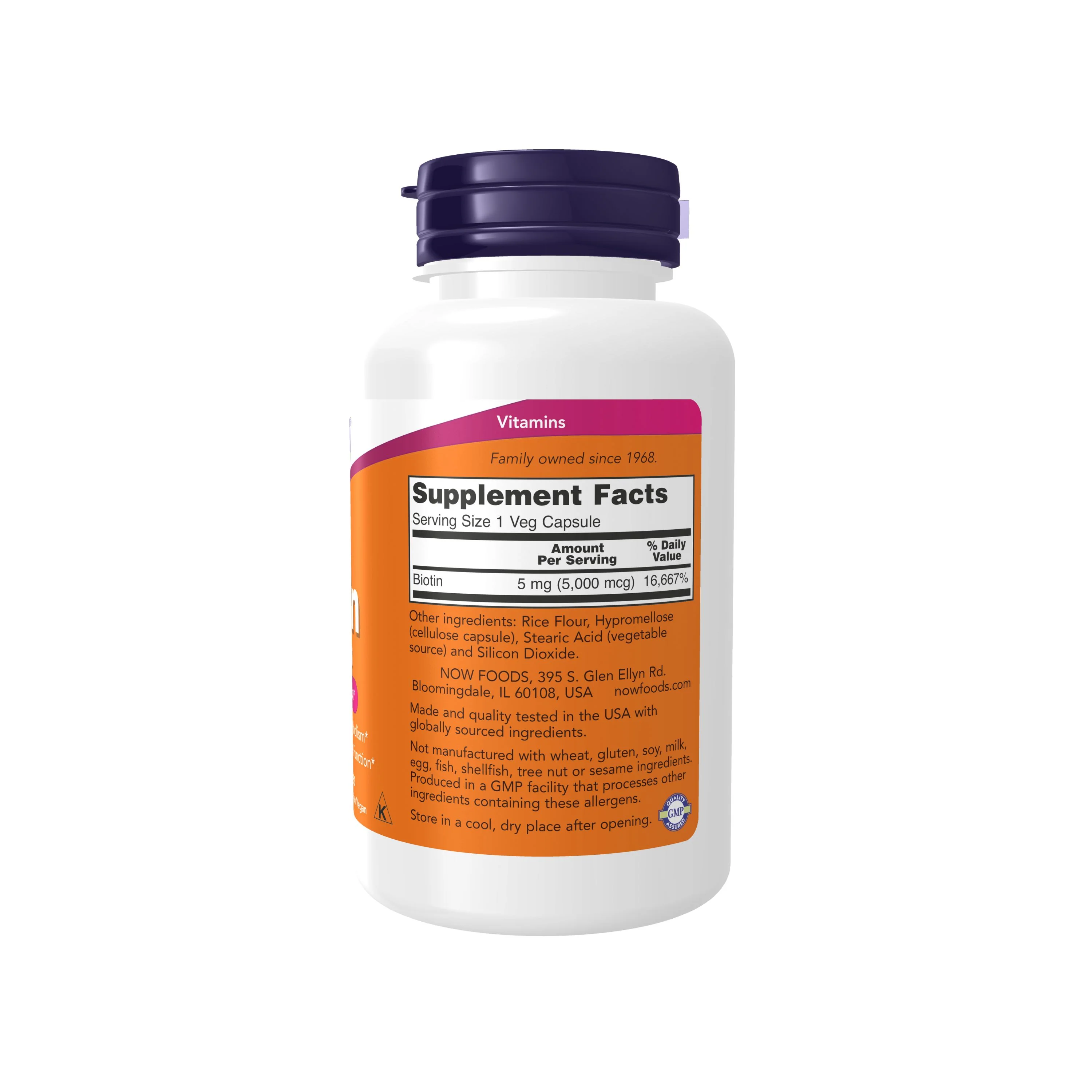 Biotin 5000mcg - For Energy Production - Image 2