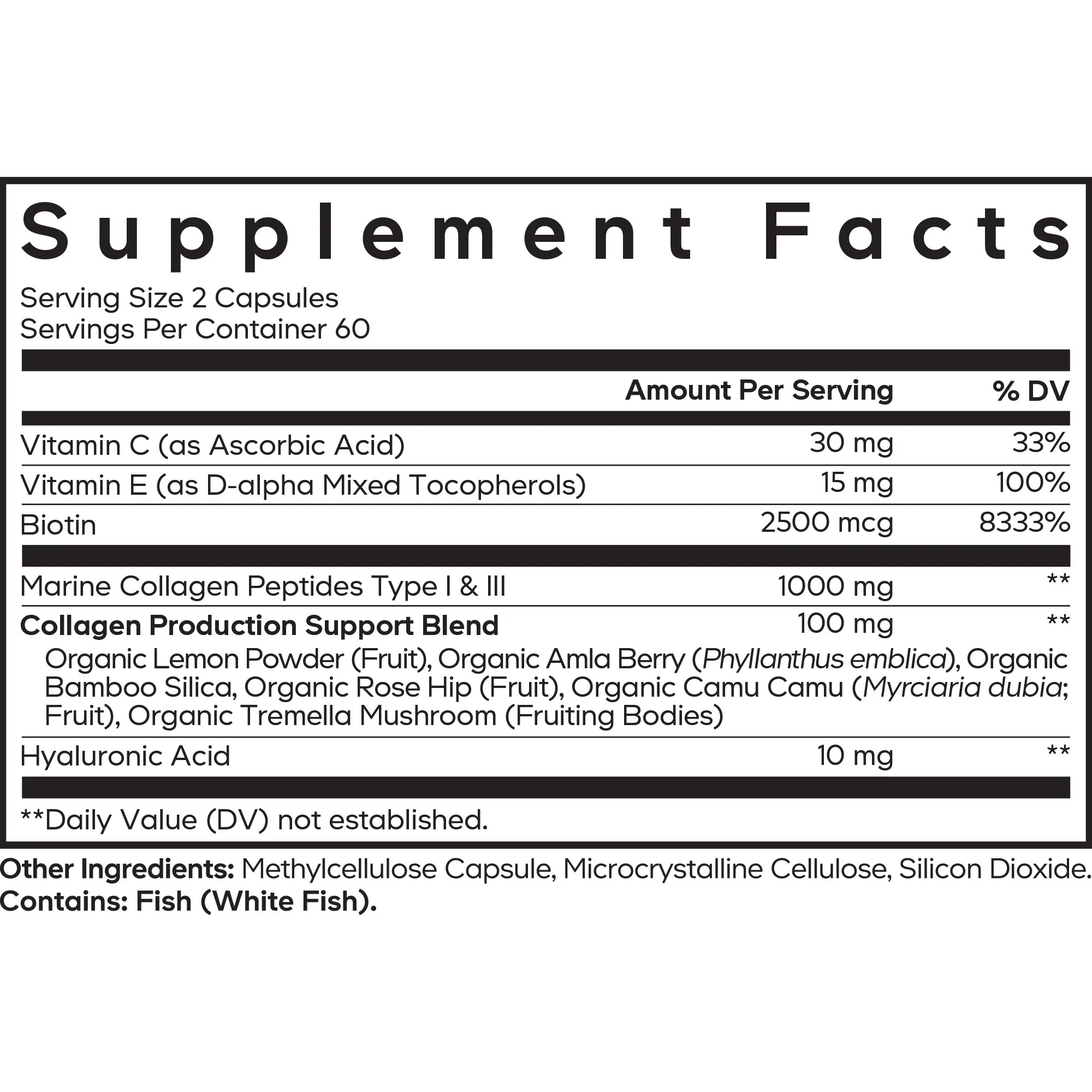 Biotin Marine Collagen Capsules - Image 12