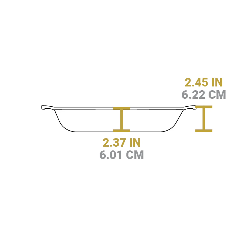 Blacklock Cast Iron Braiser with Lid - Triple Seasoned, Lightweight - Image 12