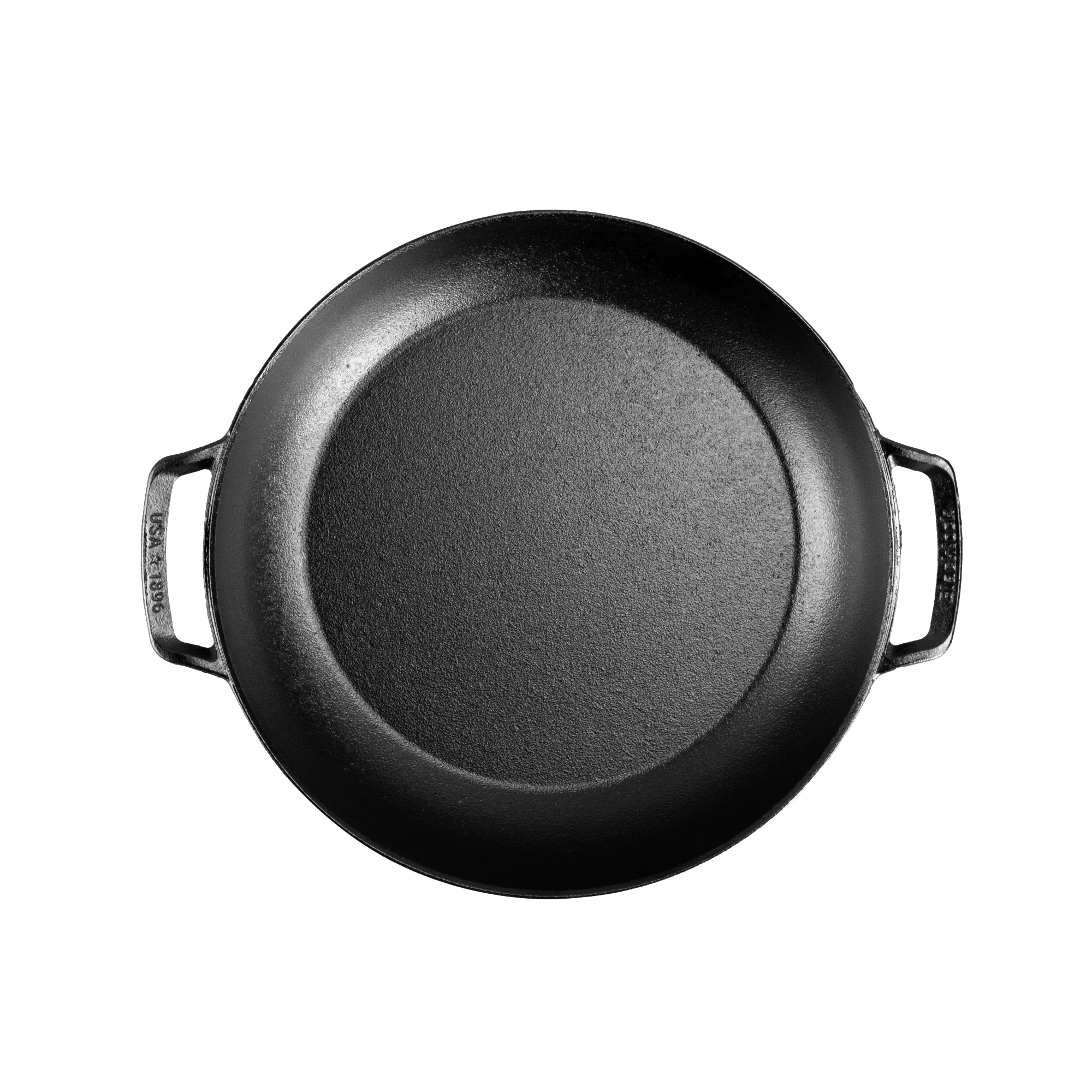 Blacklock Cast Iron Braiser with Lid - Triple Seasoned, Lightweight - Image 3