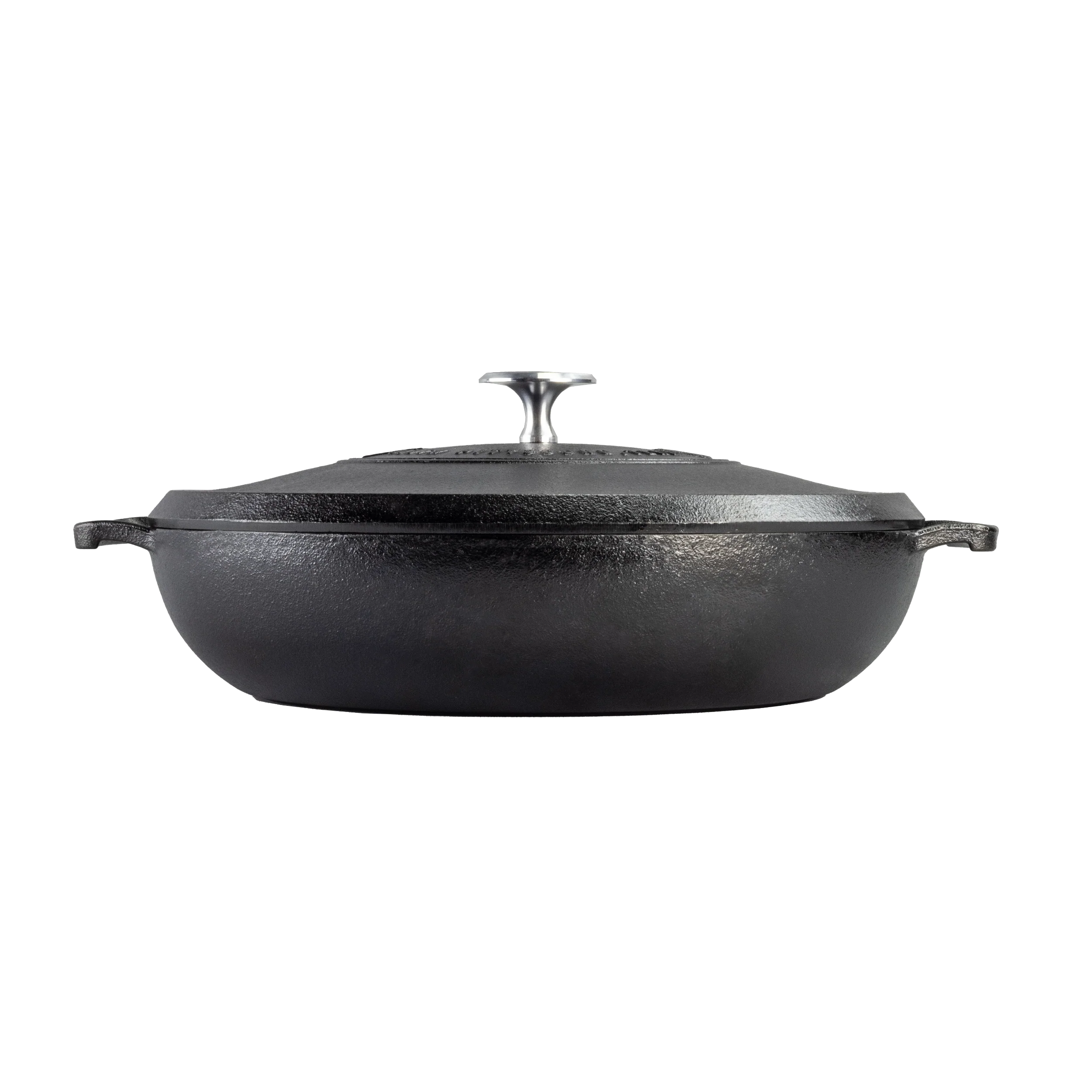 Blacklock Cast Iron Braiser with Lid - Triple Seasoned, Lightweight - Image 6