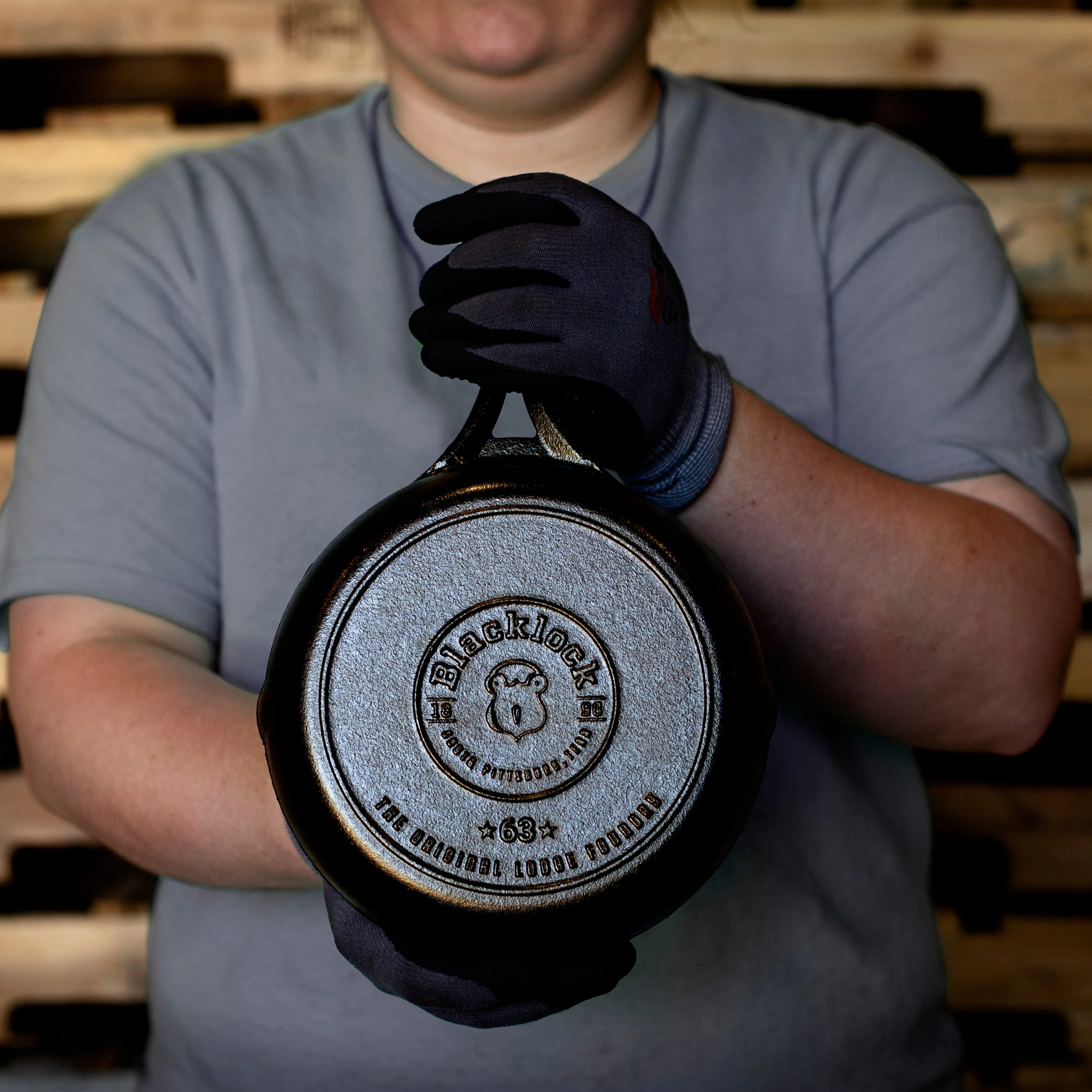 Blacklock Cast Iron Skillet - Triple Seasoned, Lightweight - Image 14