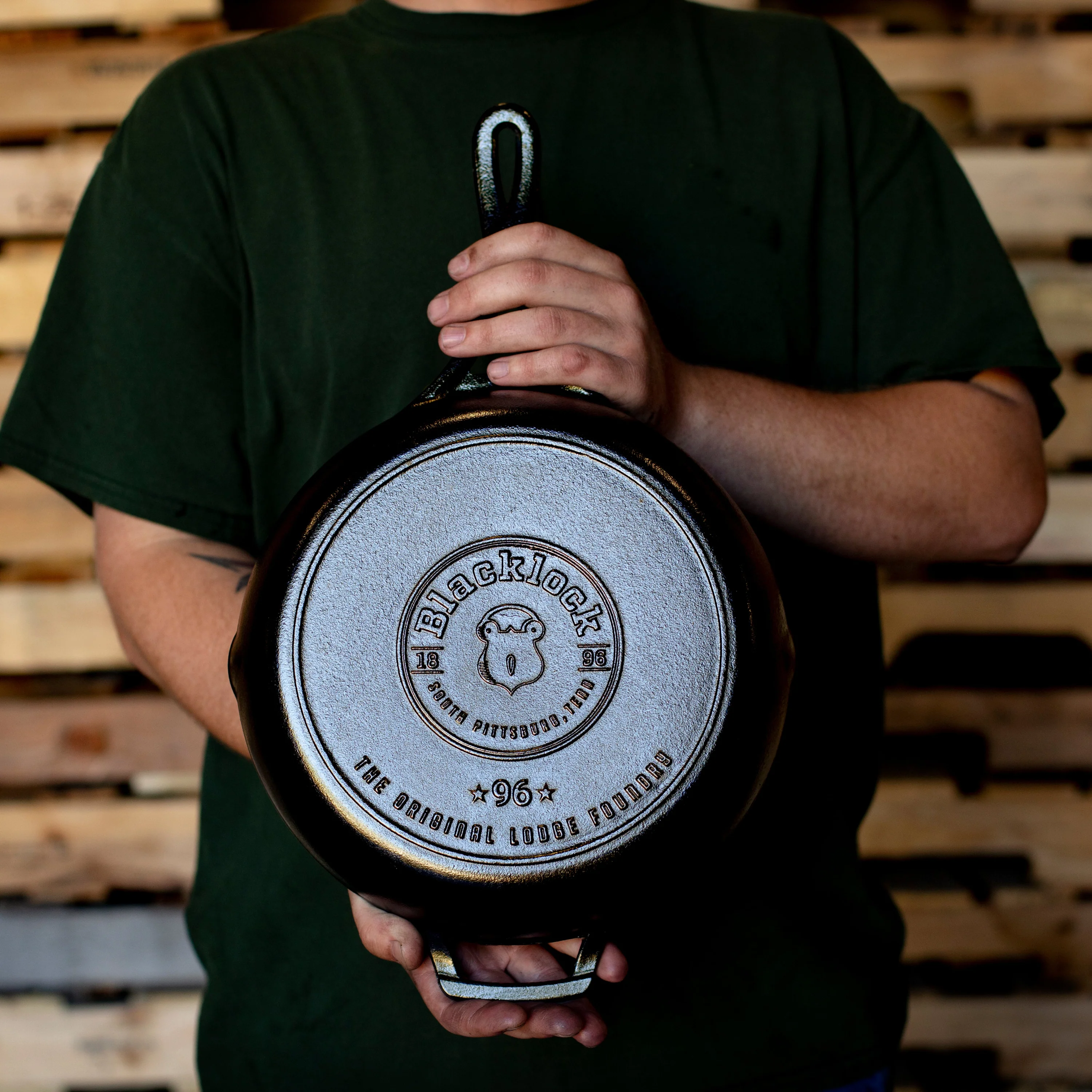 Blacklock Cast Iron Skillet - Triple Seasoned, Lightweight - Image 16