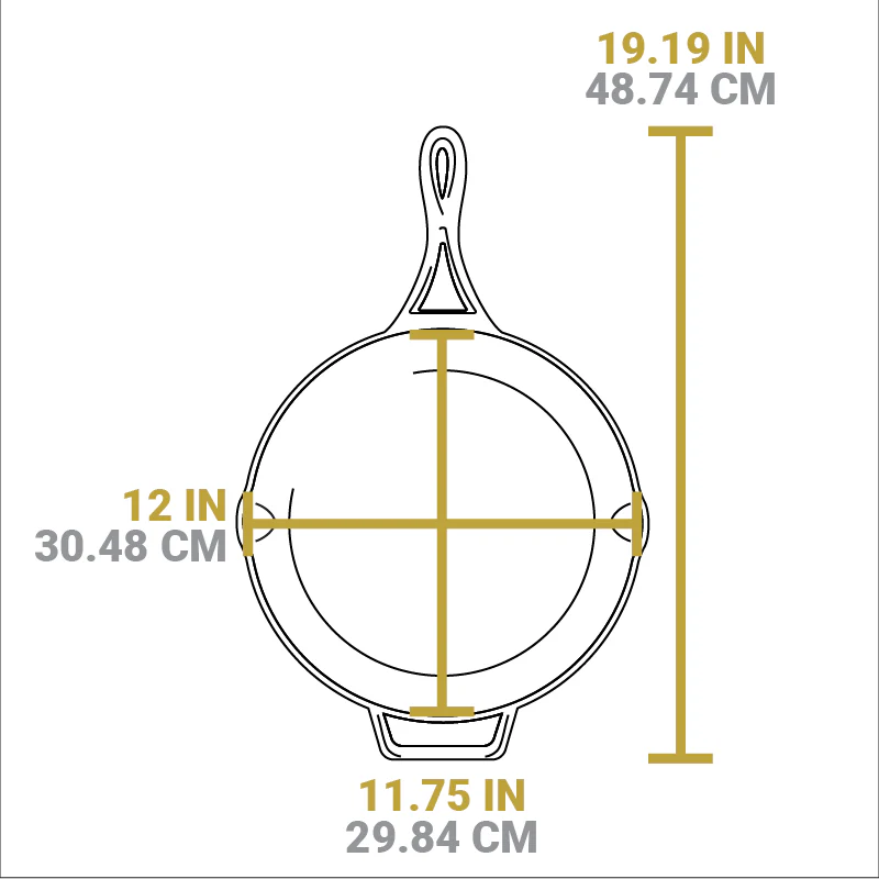 Blacklock Cast Iron Skillet - Triple Seasoned, Lightweight - Image 29