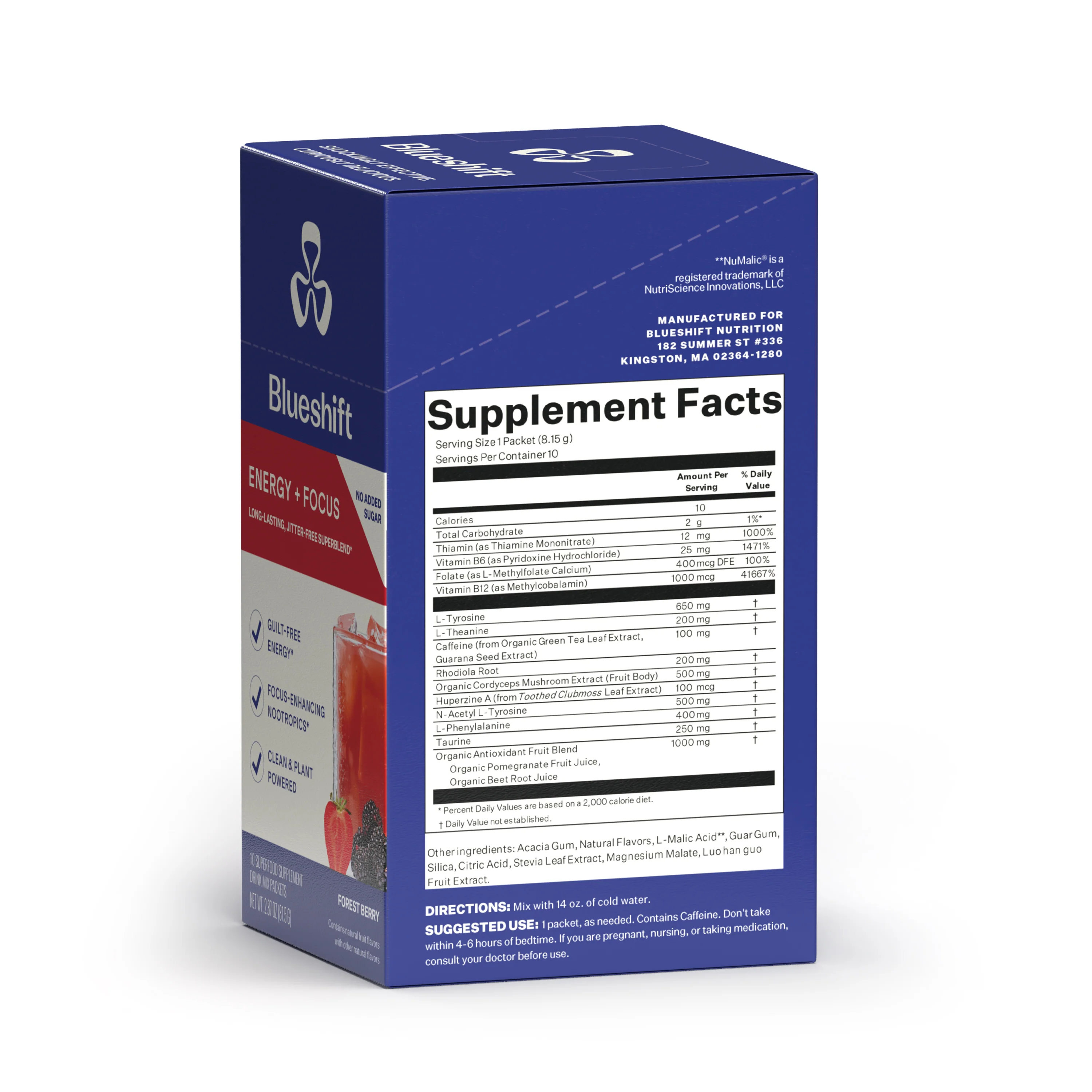 Energy + Focus Drink Mix Powder Packets - Image 3