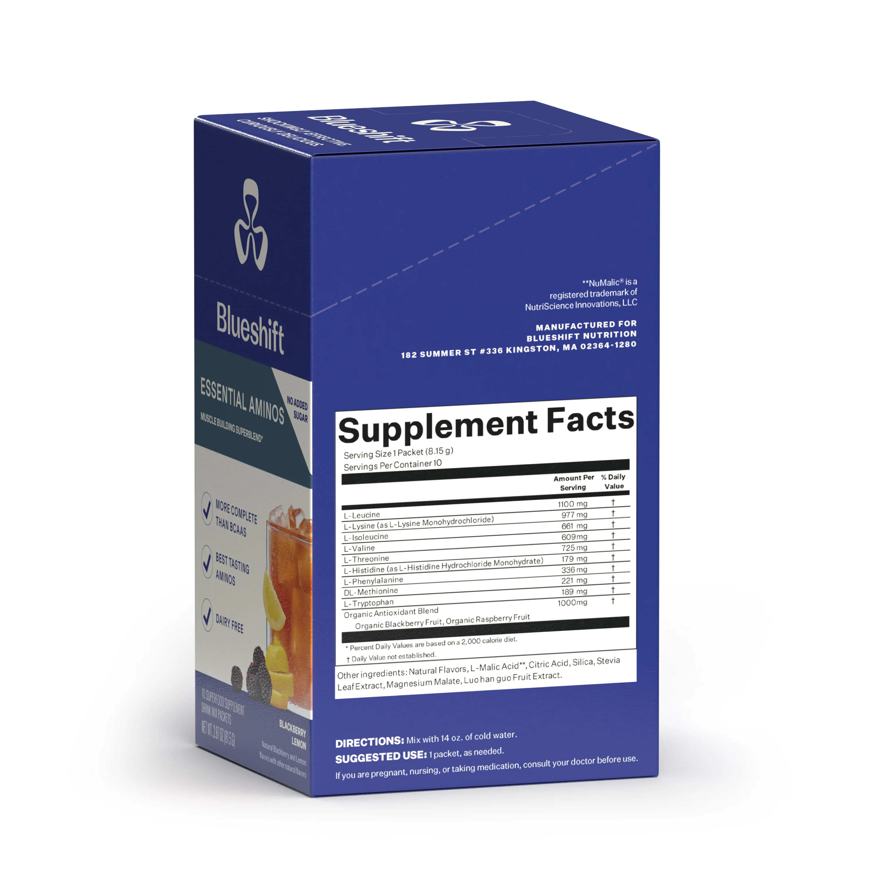 Essential Aminos Drink Mix Powder Packets - Image 3