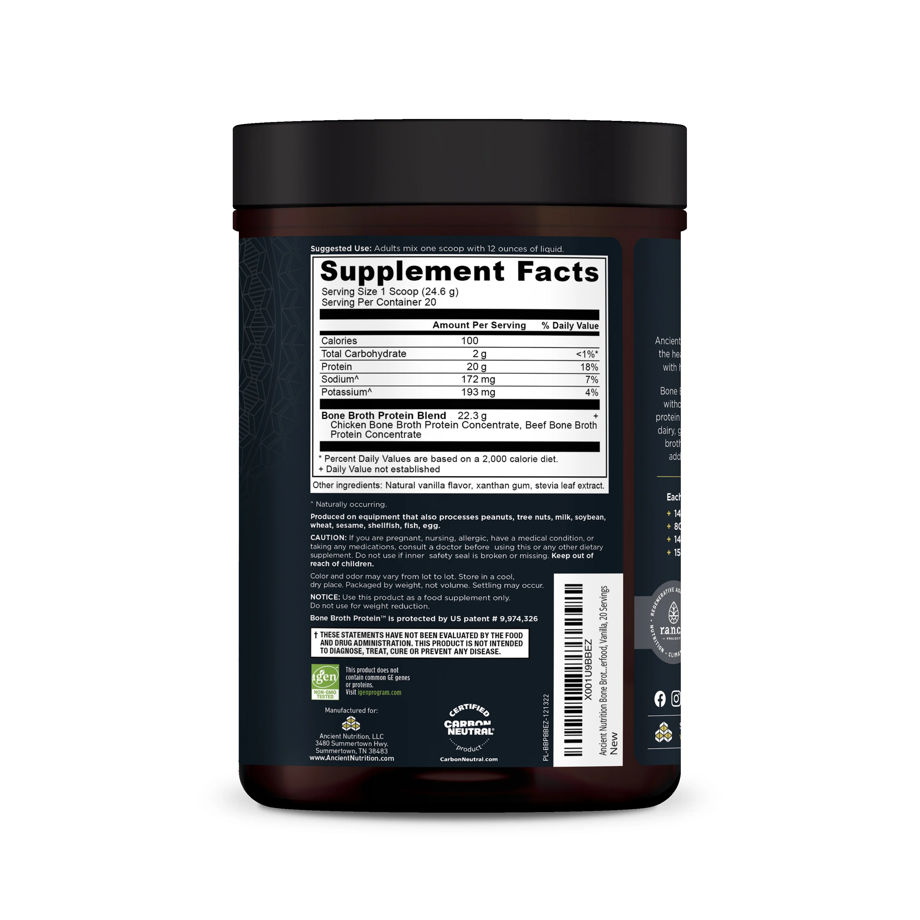 Grassfed Beef Bone Broth Protein Concentrate - Image 6
