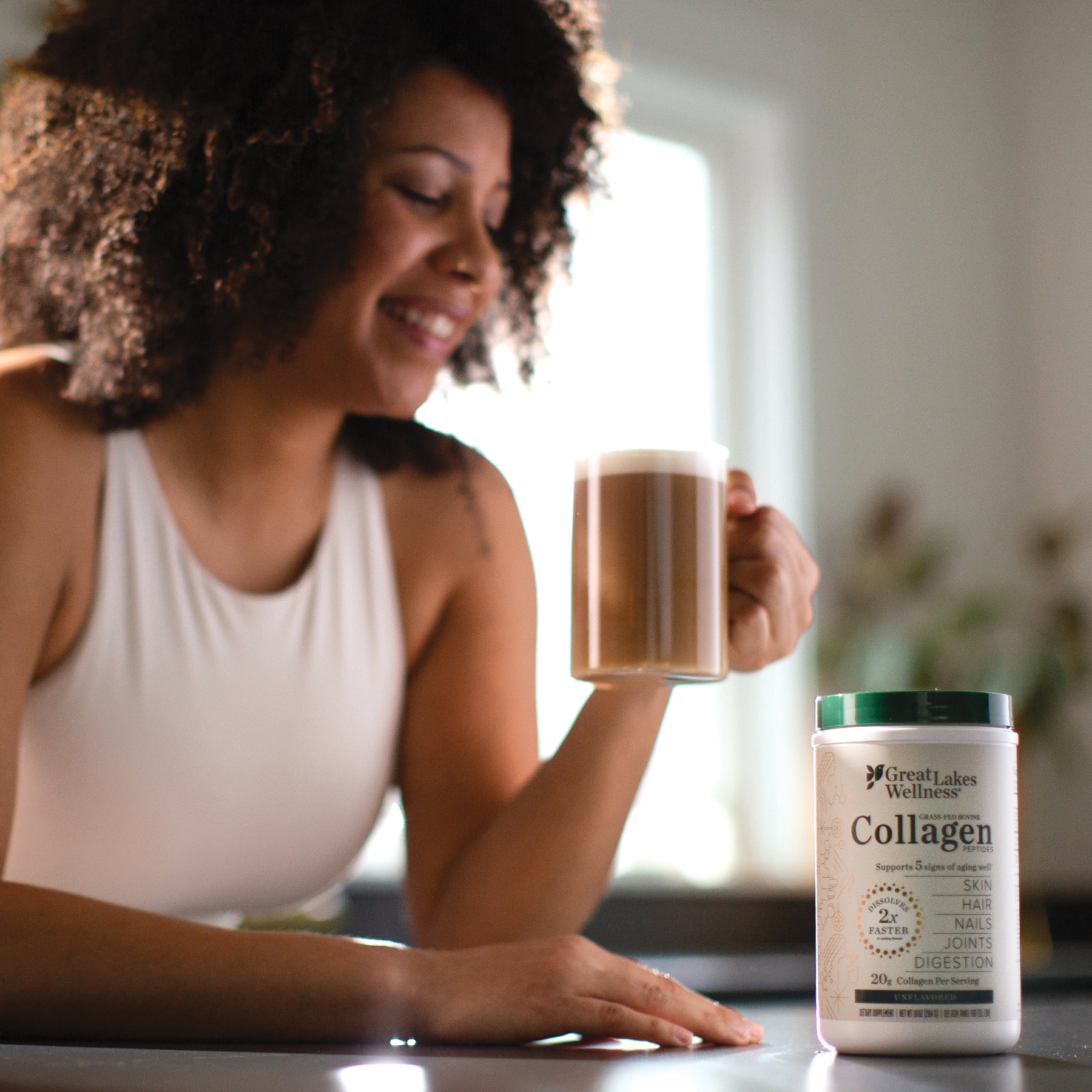 Bovine Collagen Peptides Powder, Unflavored - Image 6