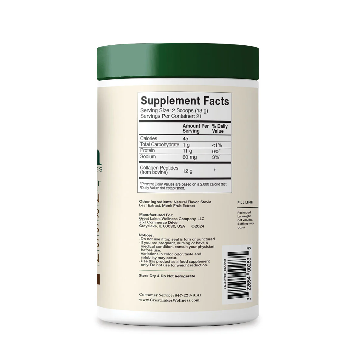 Bovine Collagen Peptides Powder, Flavored - Image 7