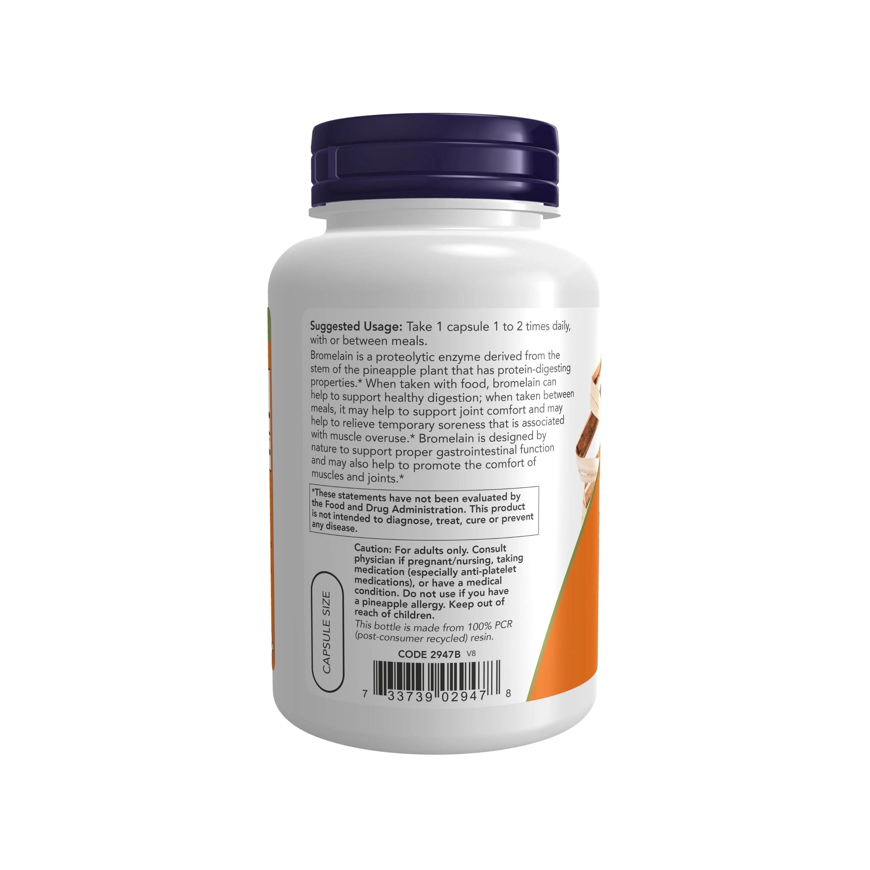 Bromelain 500 mg - Proteolytic Enzyme for Healthy Digestion - Image 3