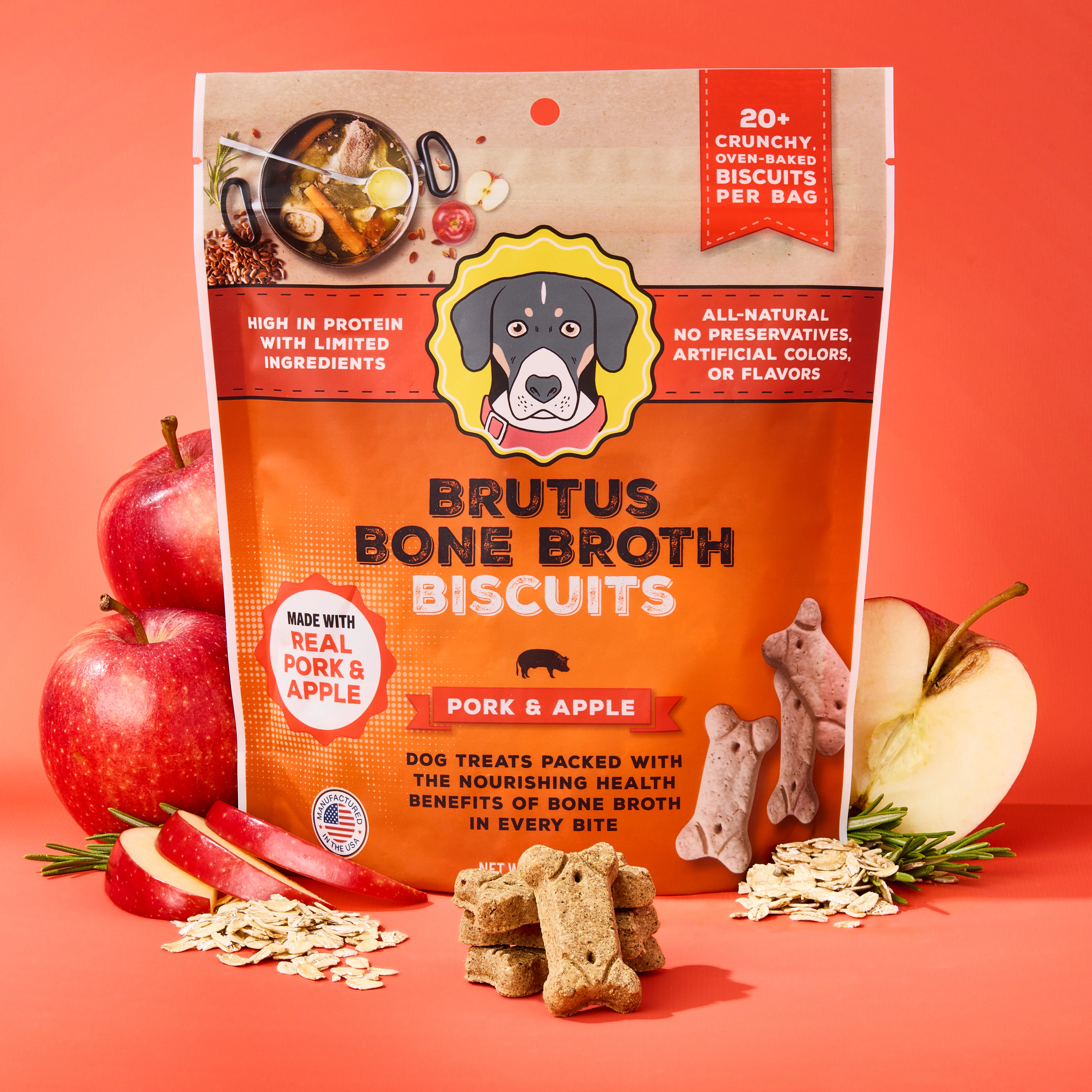 Brutus Bone Broth Biscuits - Image 5