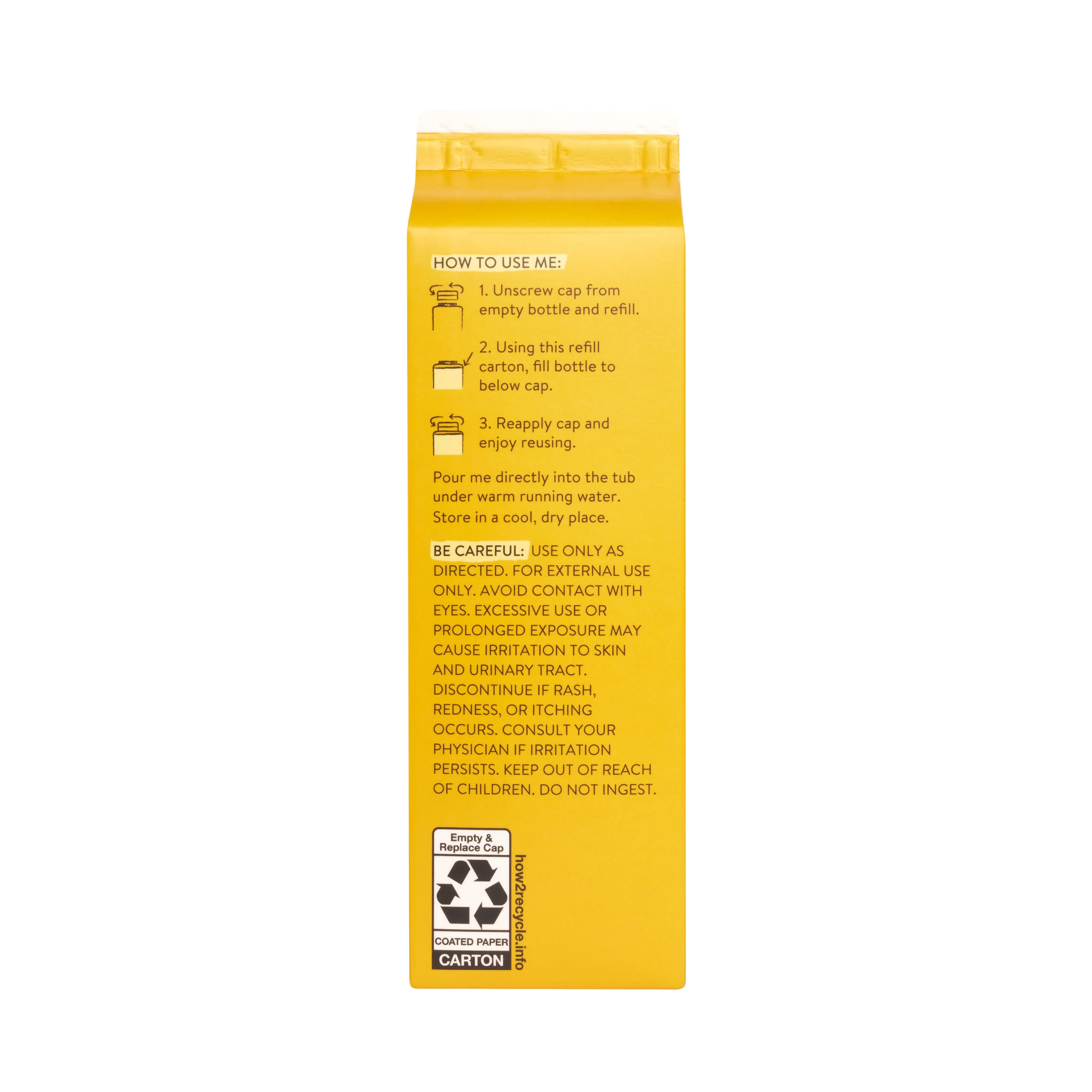 Bubble Bath, Carton Refill - Image 2