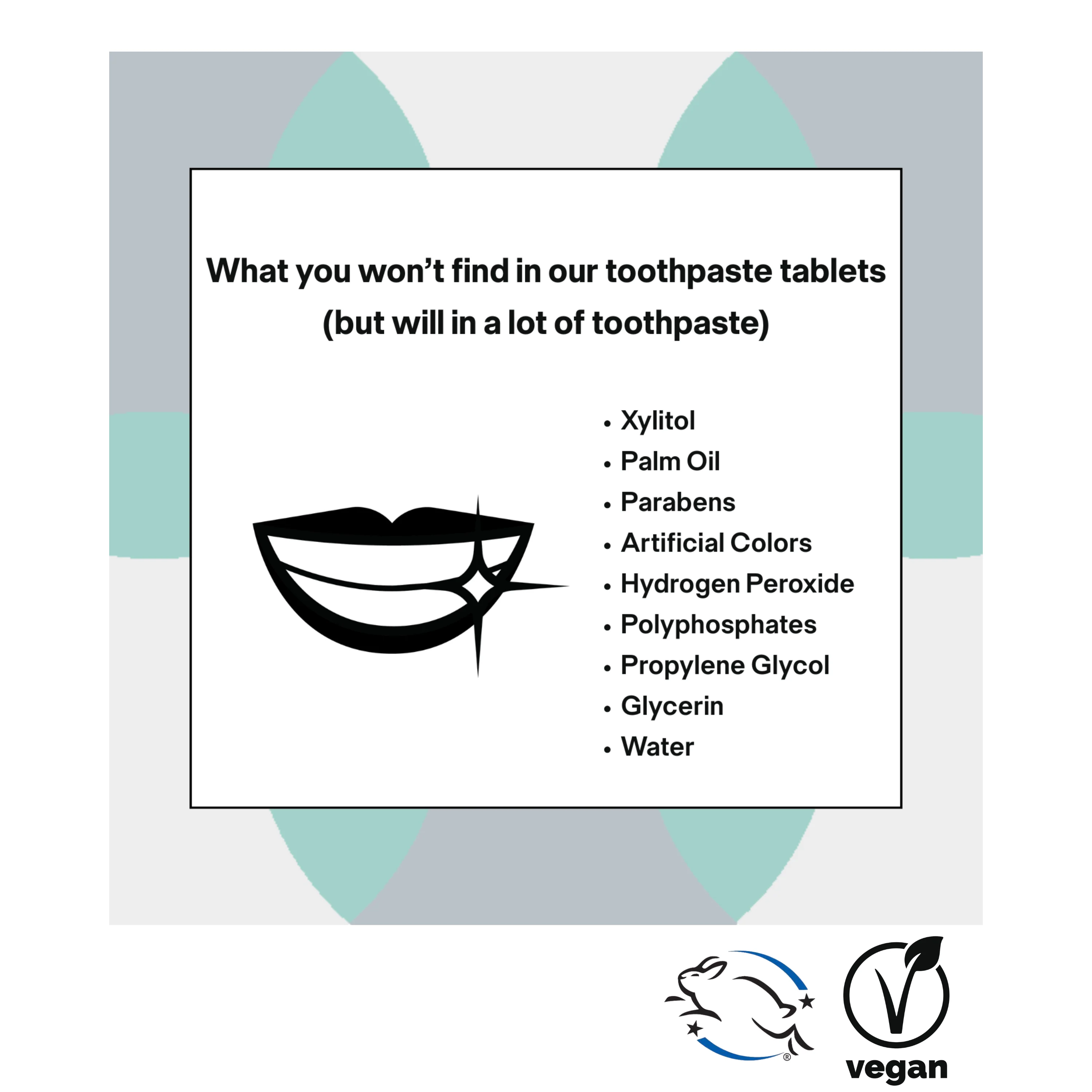 Fluoride Free Mint Toothpaste Tablets - Image 10