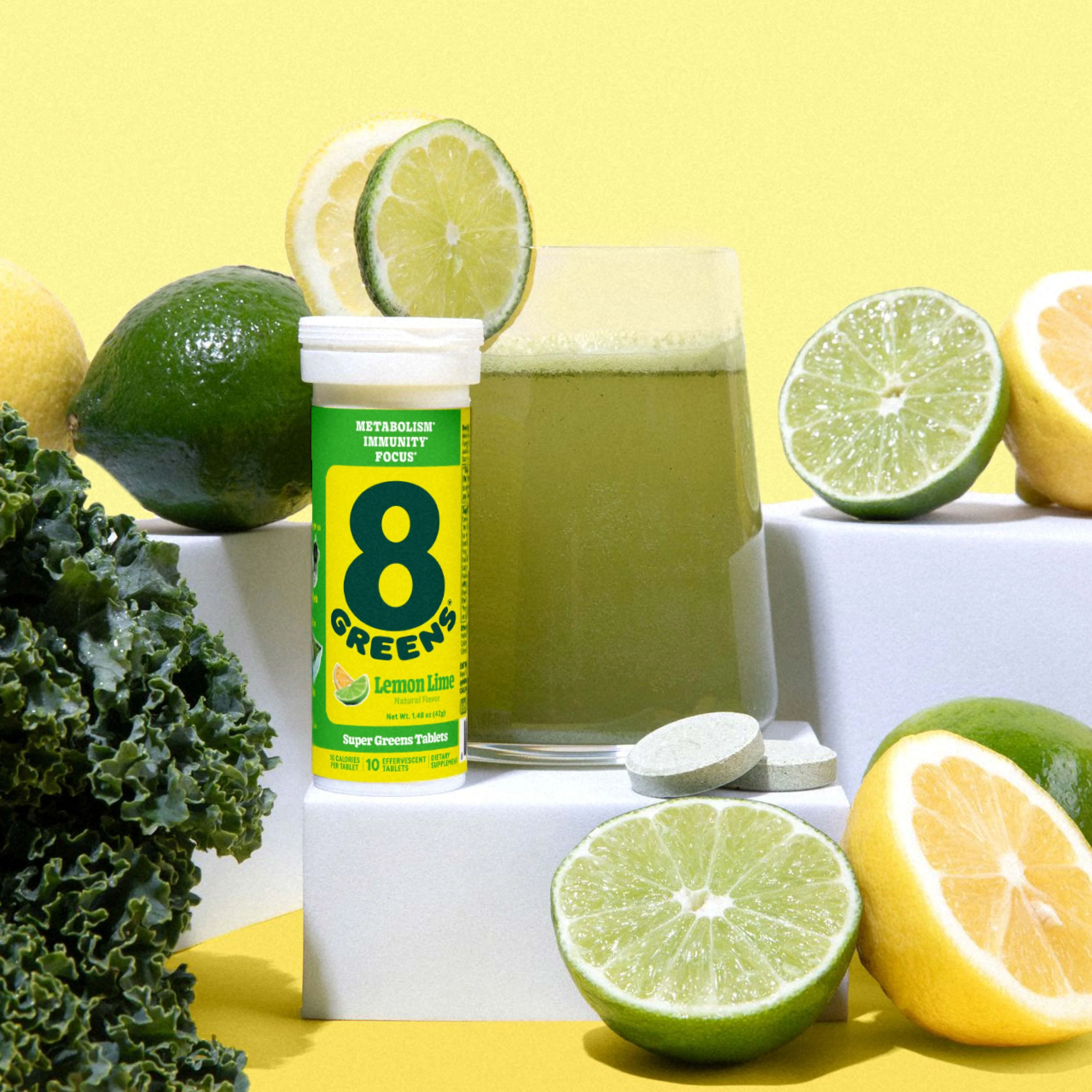 Super Greens Tablet - Lemon Lime - Image 10