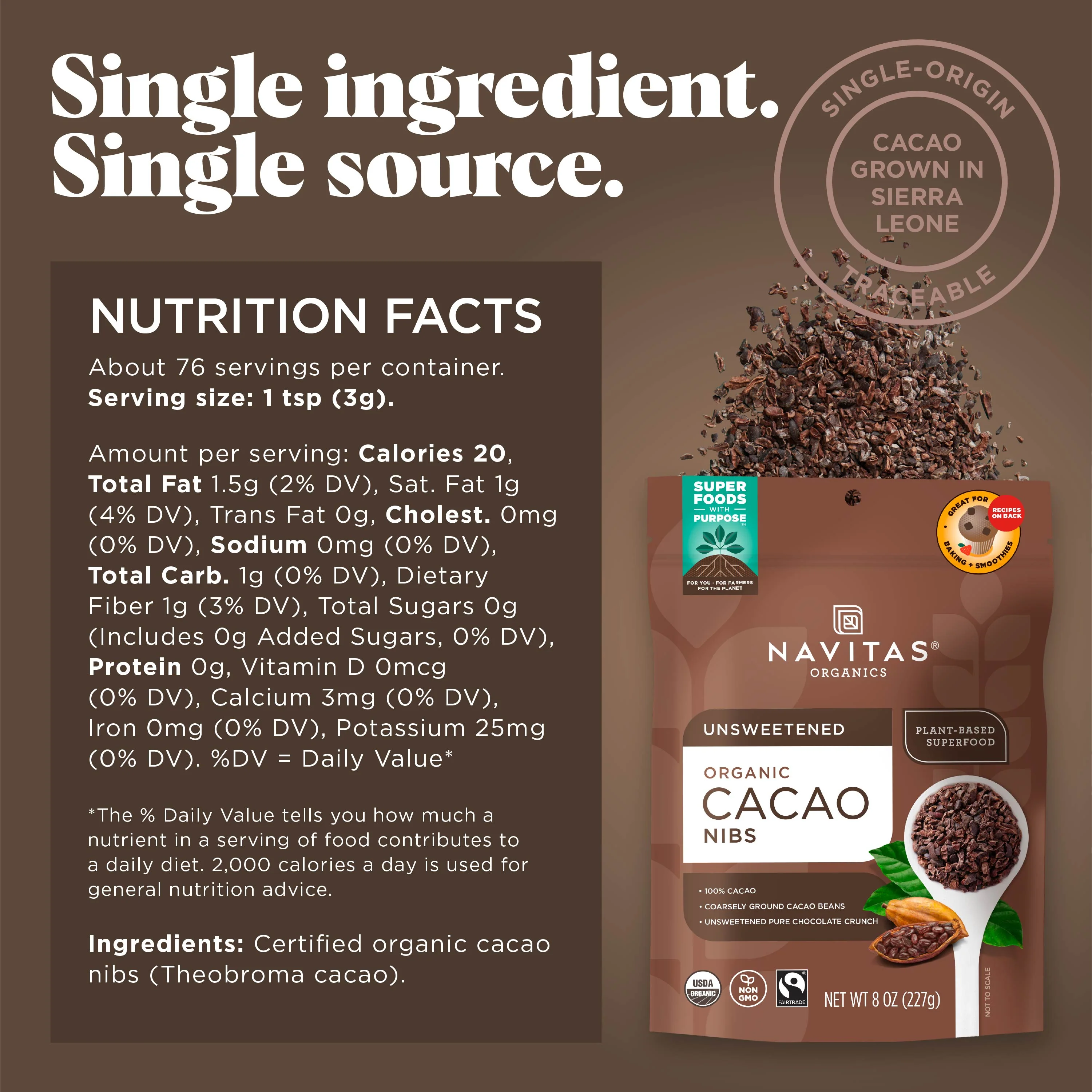 Organic Cacao Nibs - Image 5