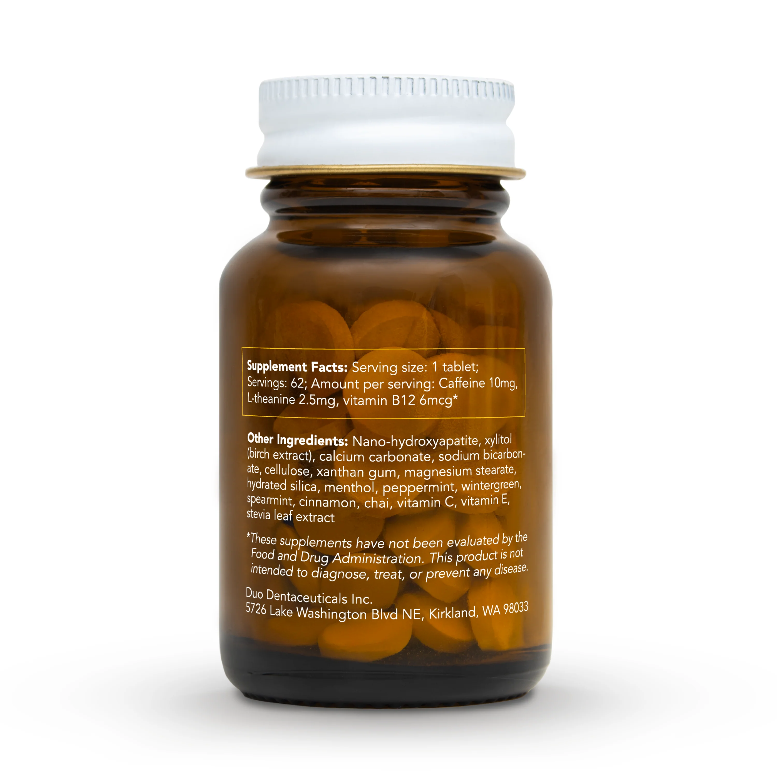 Caffeine + B12 Toothpaste Tablets - Image 2